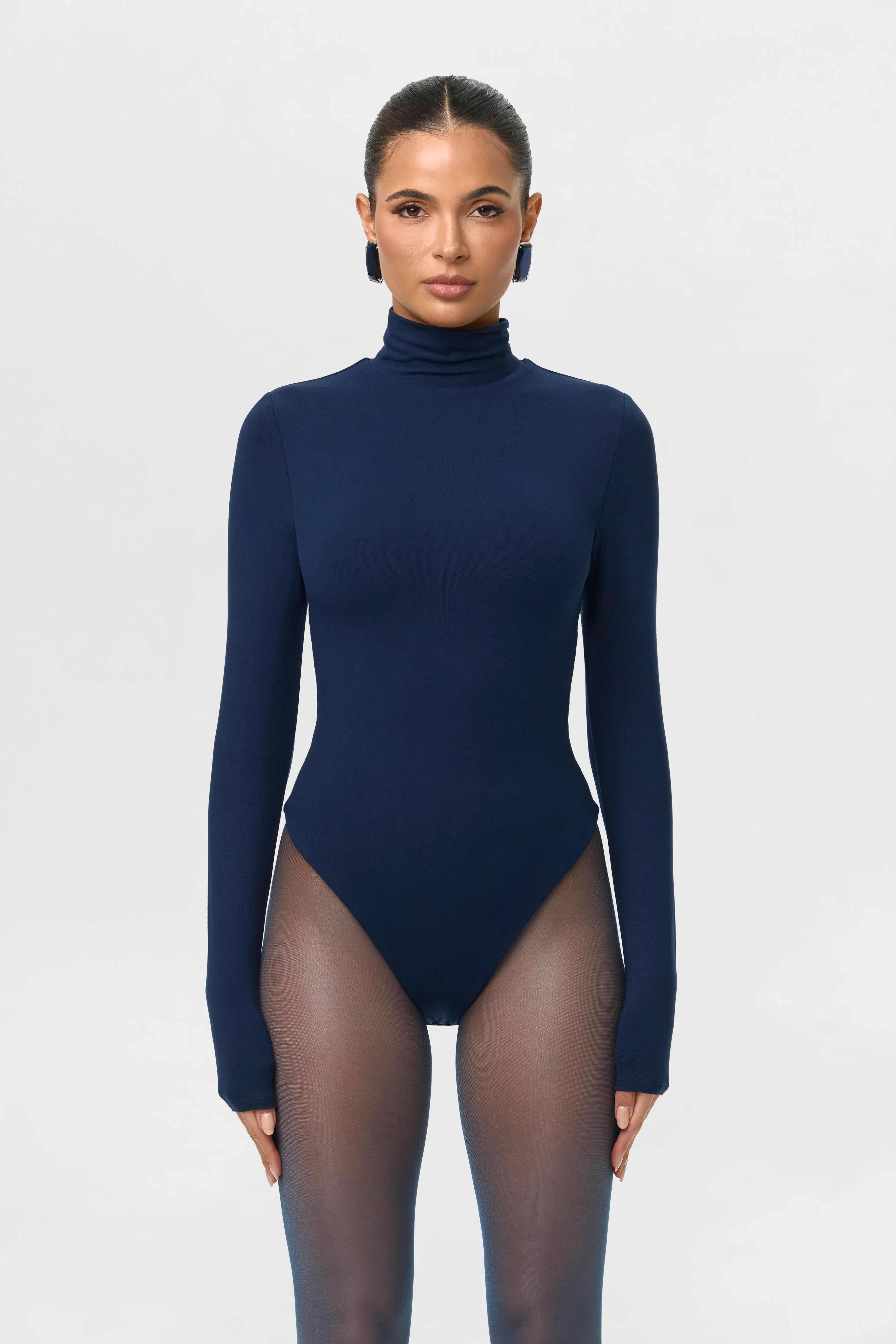 Butter Turtleneck Contour Bodysuit - Image 13