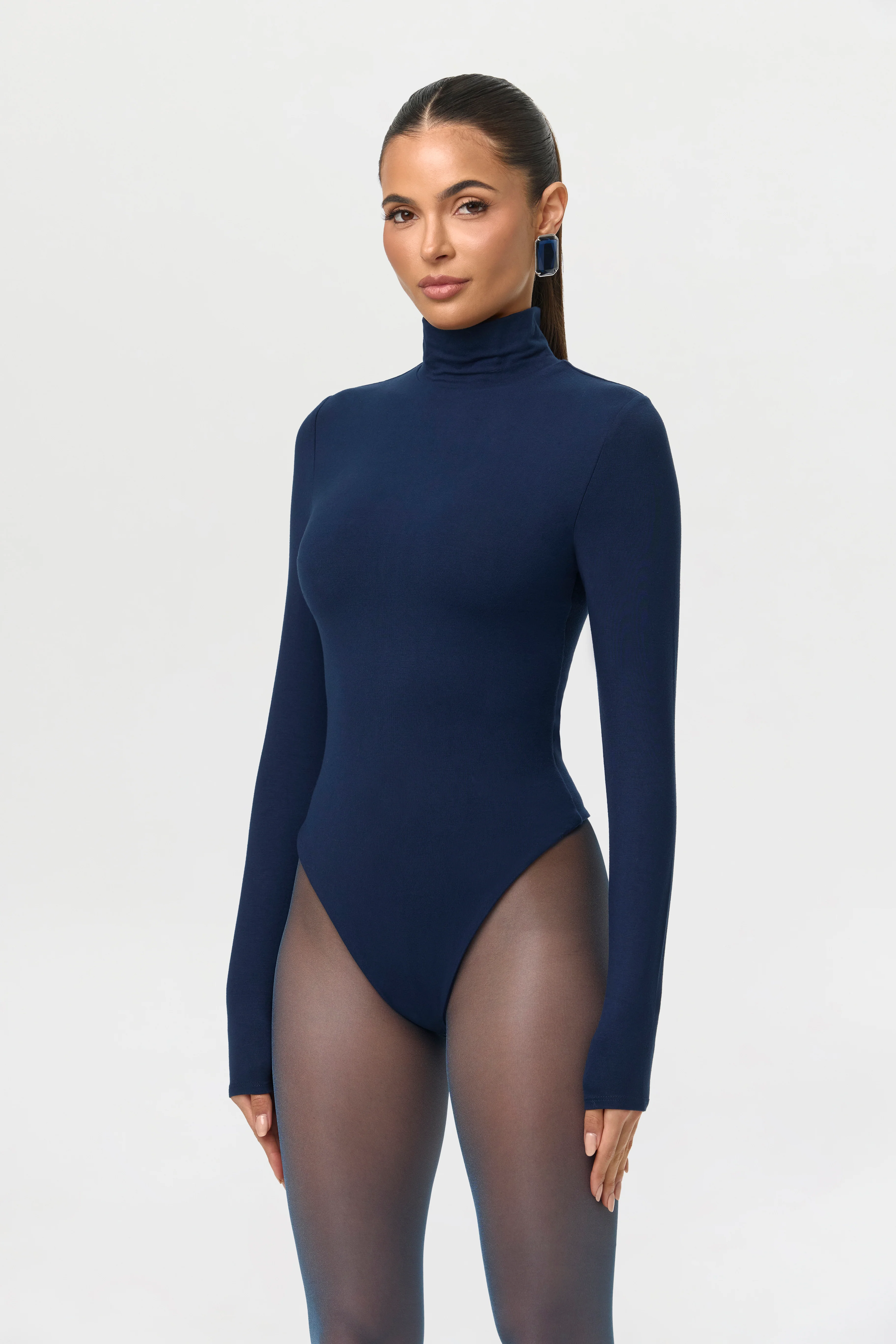 Butter Turtleneck Contour Bodysuit - Image 14