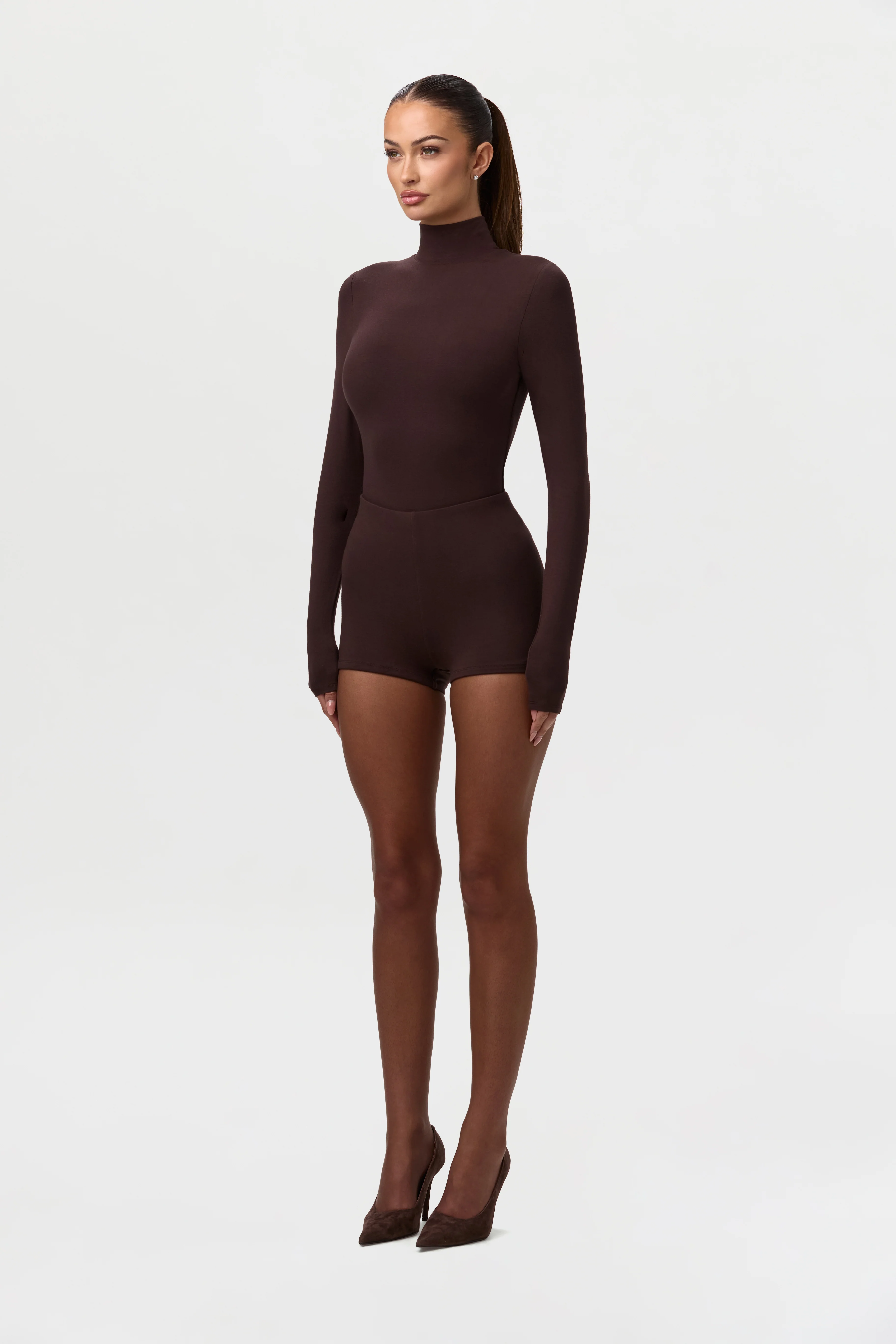 Butter Turtleneck Contour Bodysuit - Image 17