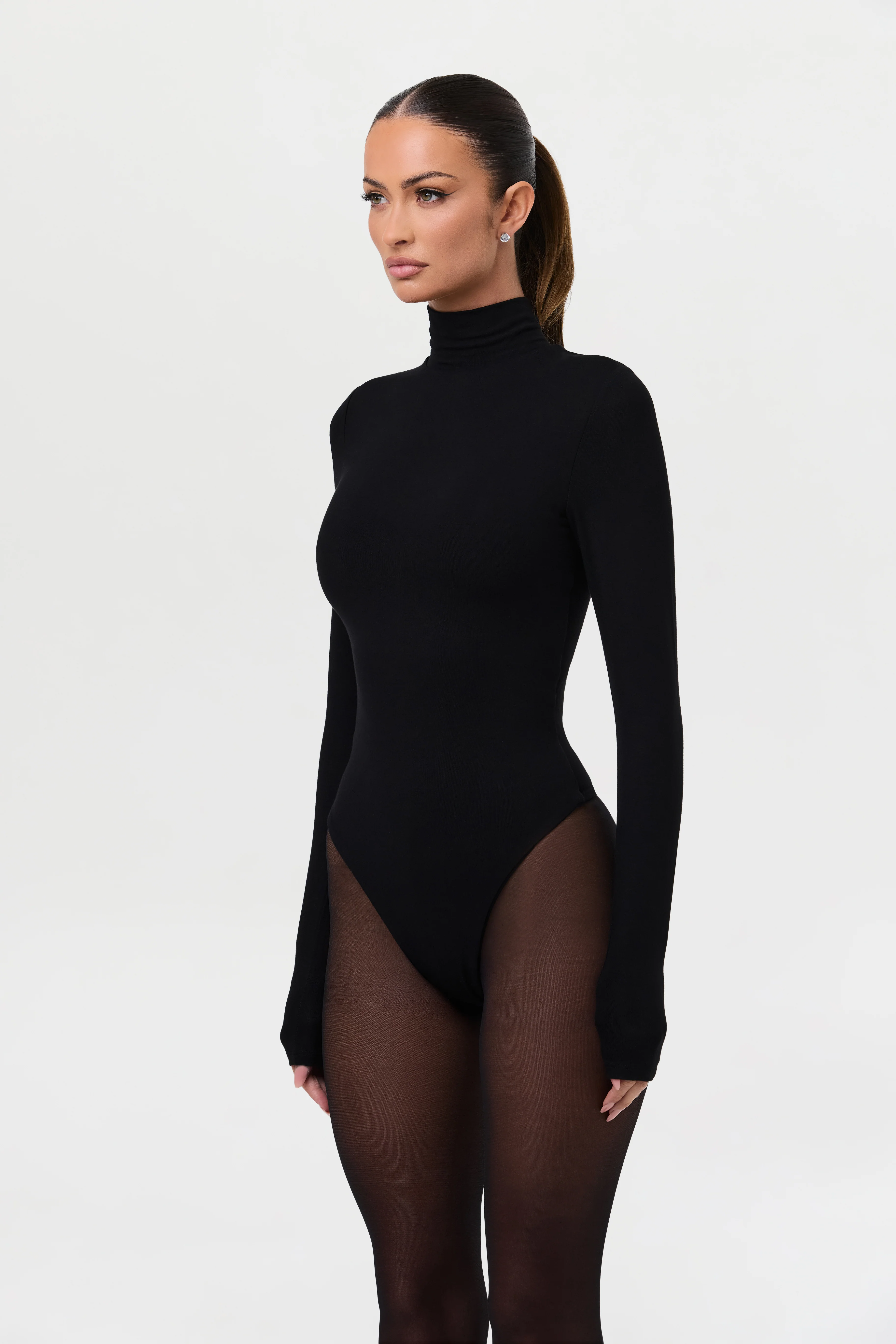 Butter Turtleneck Contour Bodysuit - Image 26