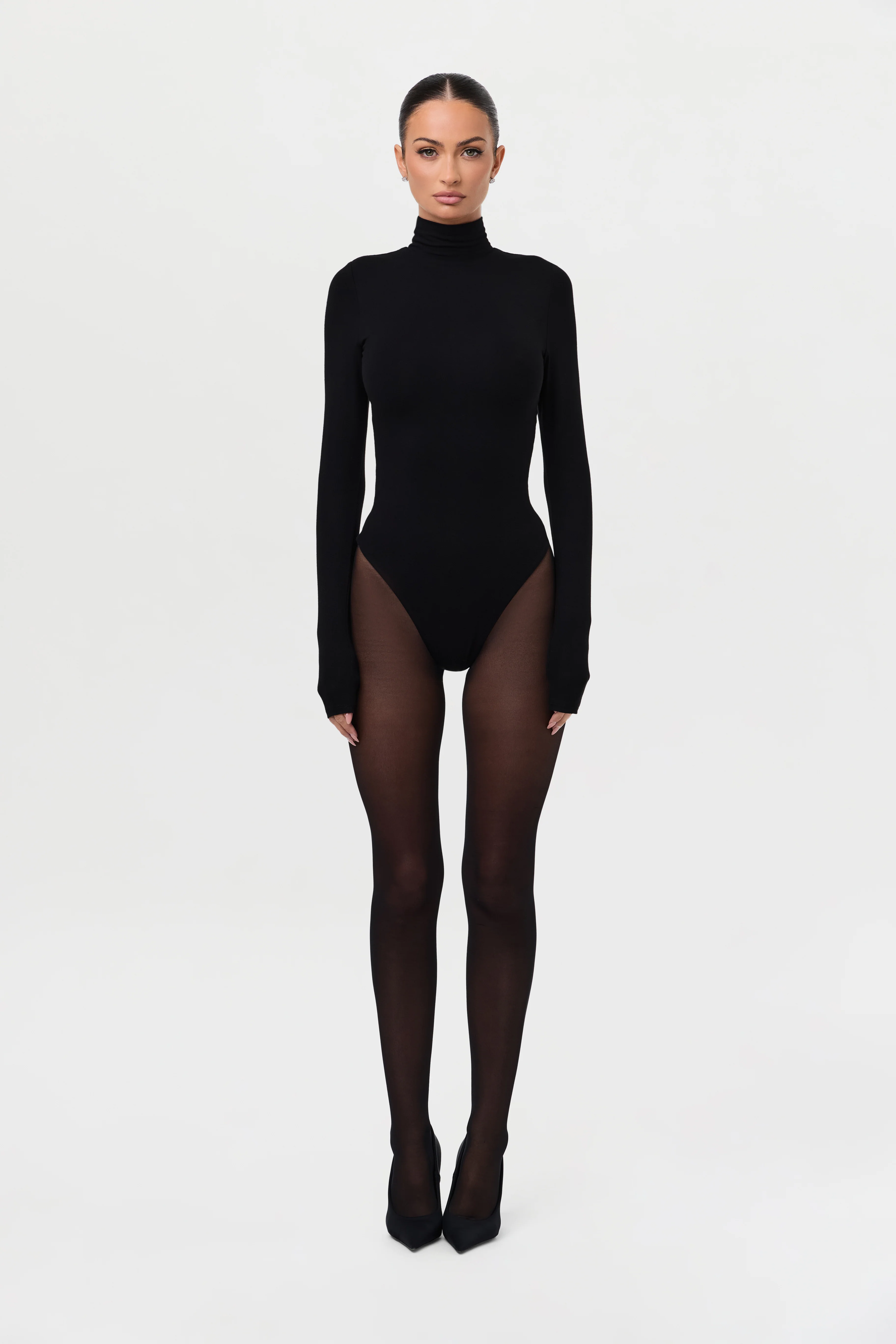 Butter Turtleneck Contour Bodysuit - Image 31