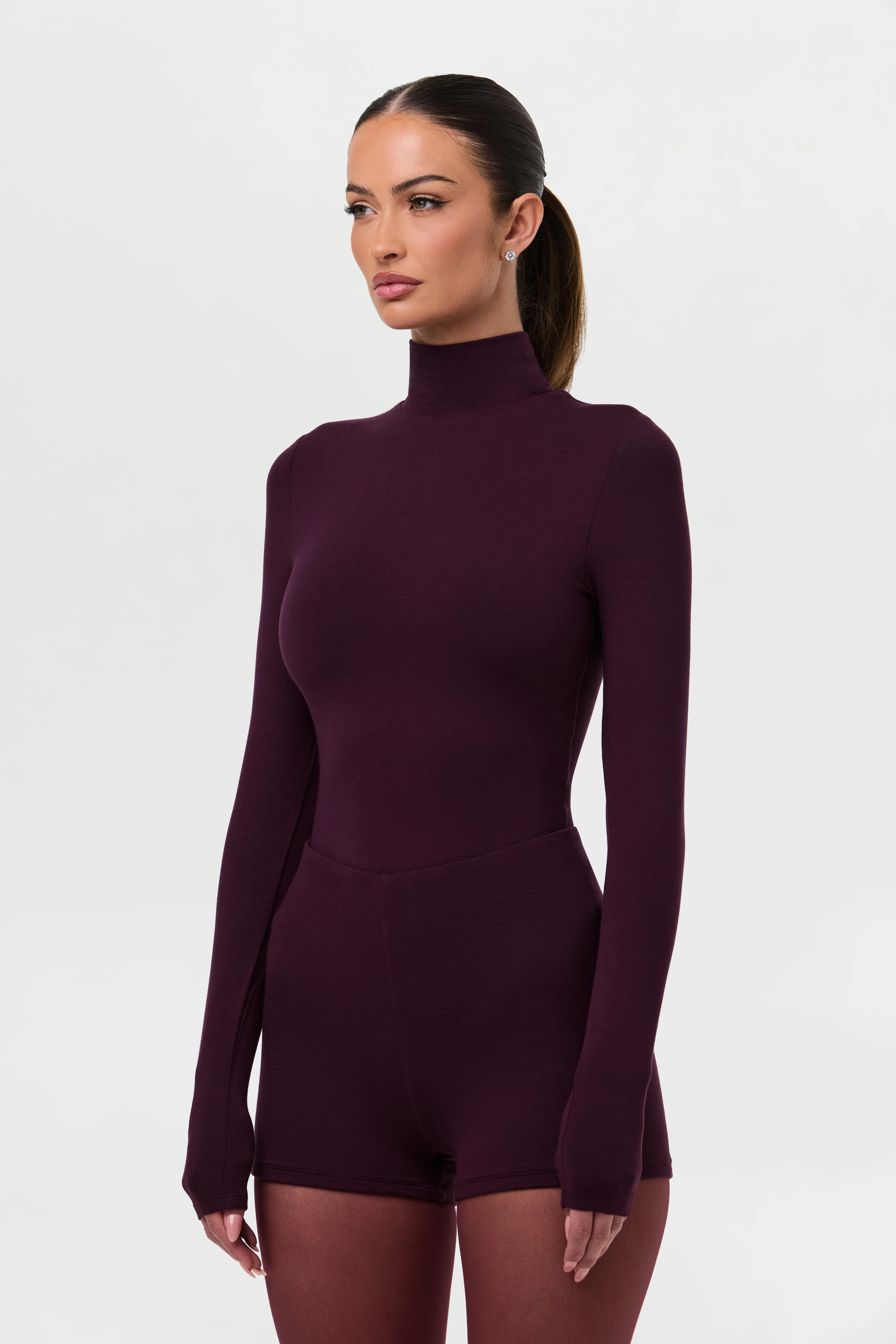 Butter Turtleneck Contour Bodysuit - Image 50
