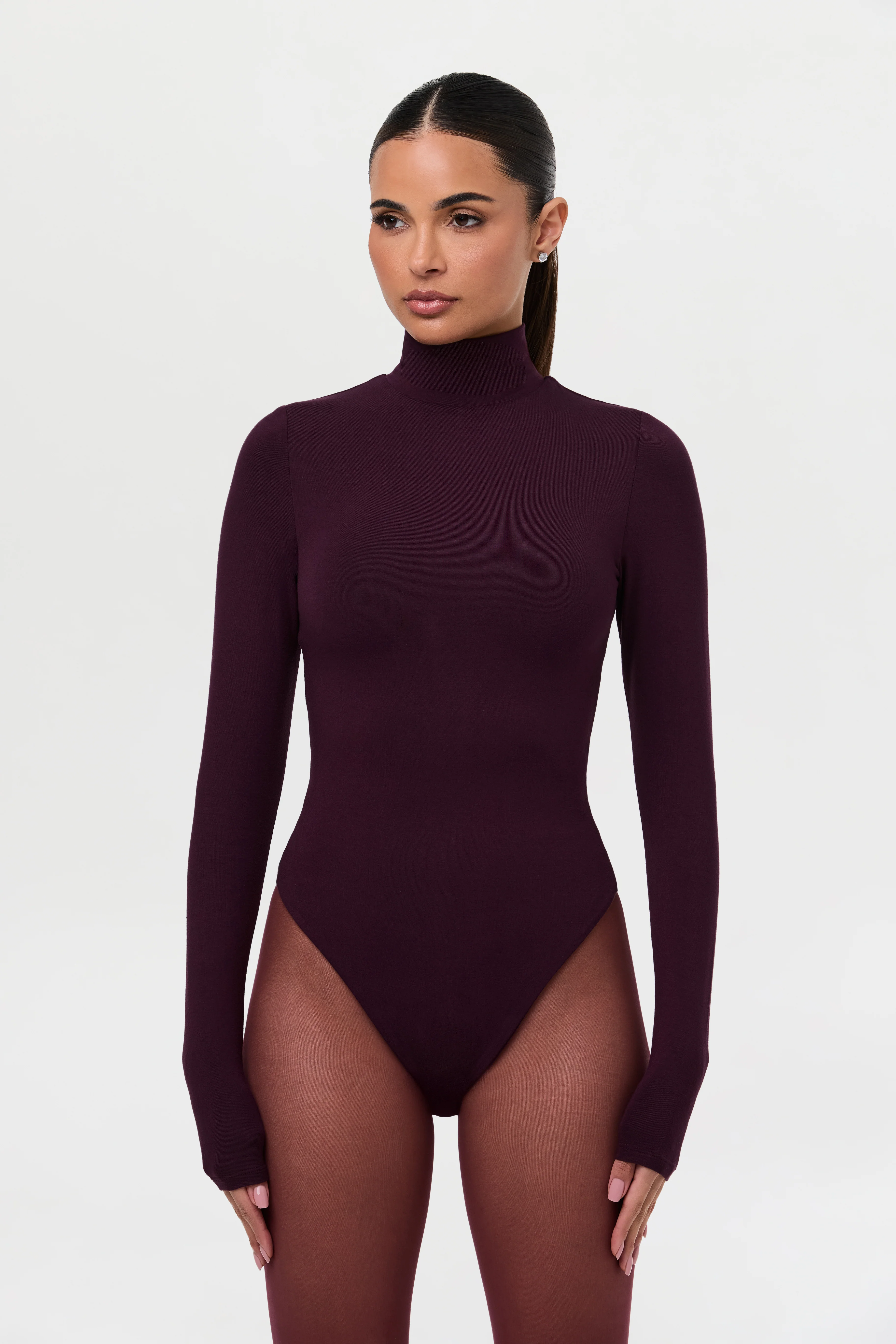 Butter Turtleneck Contour Bodysuit - Image 52