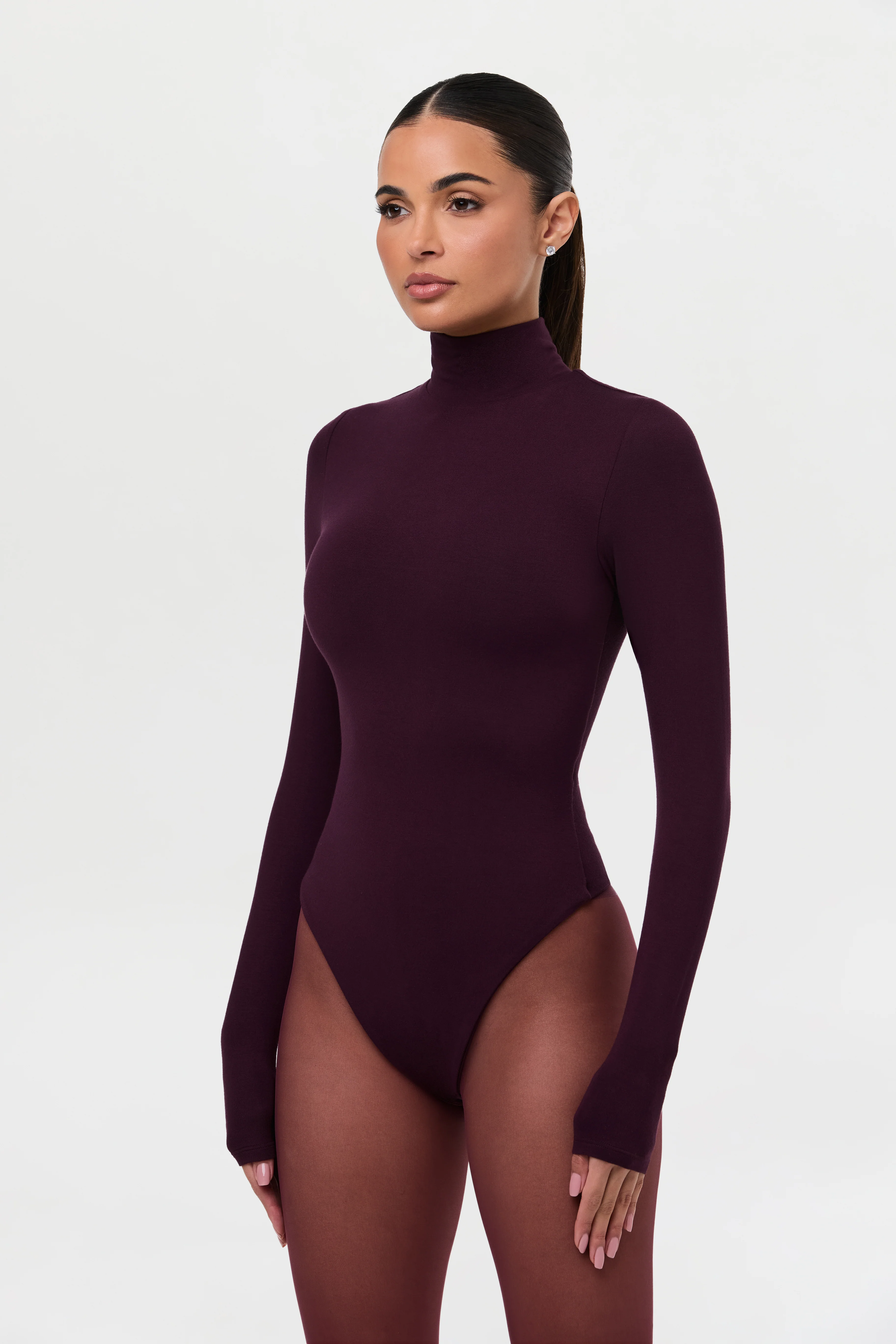 Butter Turtleneck Contour Bodysuit - Image 54