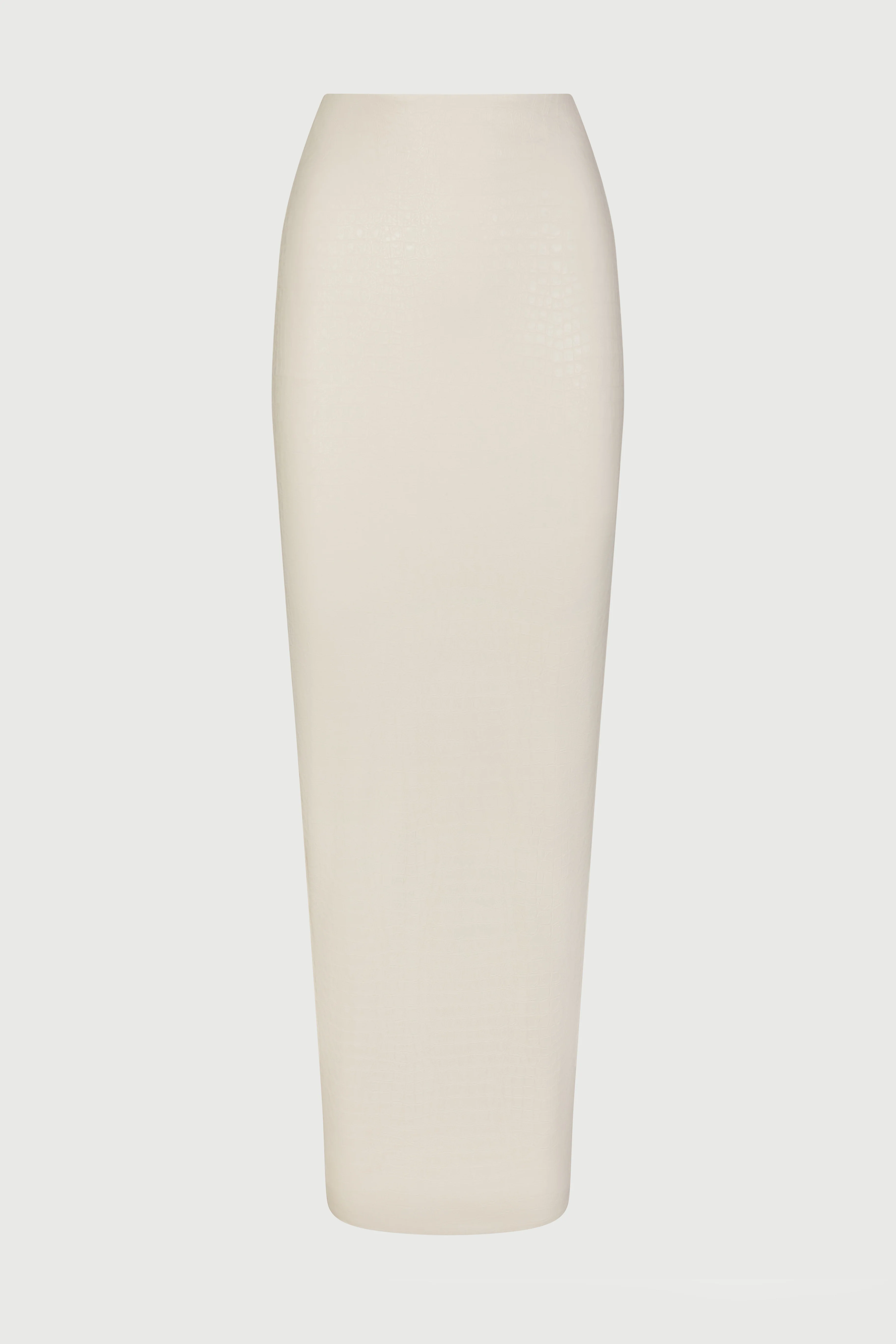 Croc Zip Up Maxi Skirt - Image 4