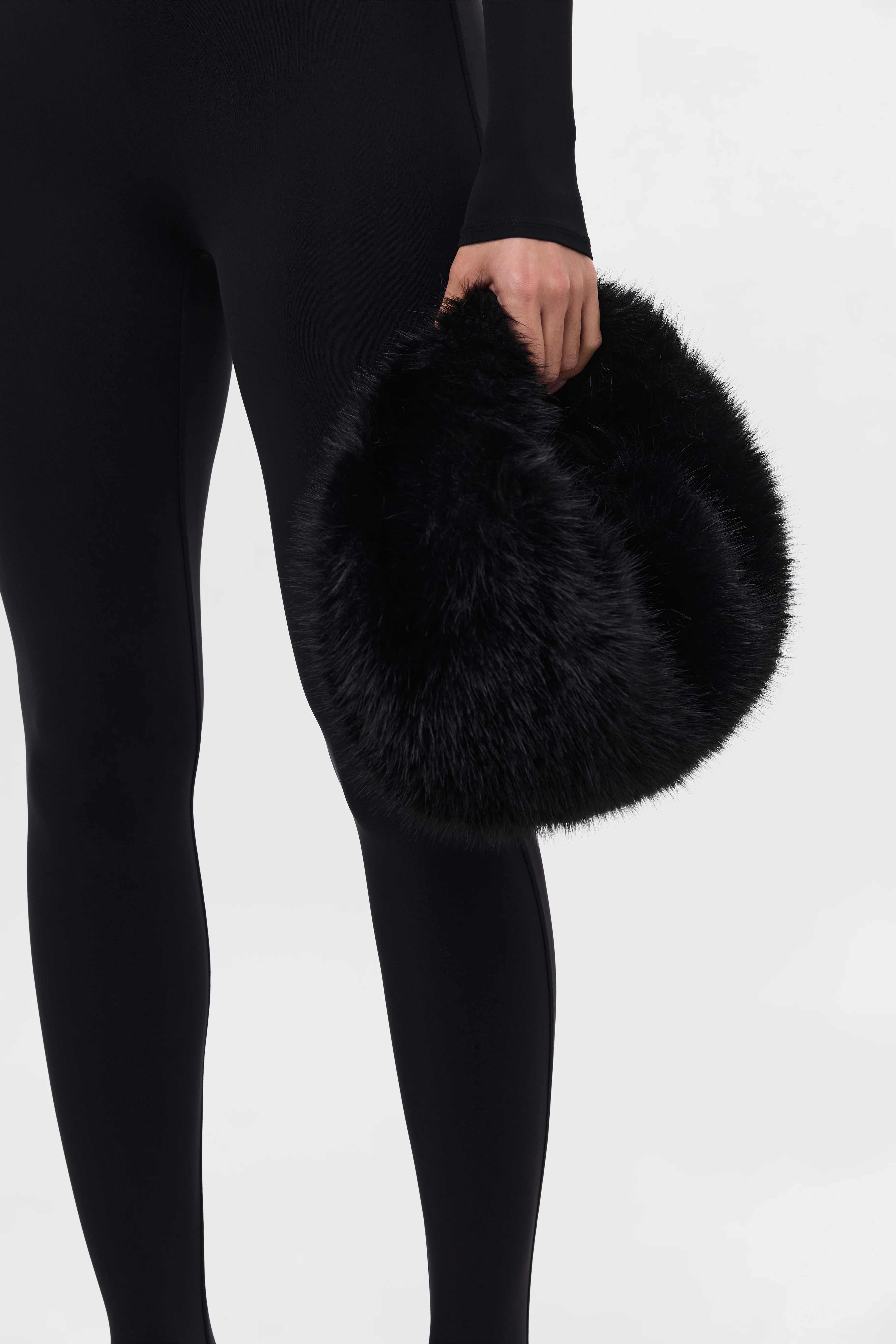 Faux Fur Plush Mini Bag - Image 16