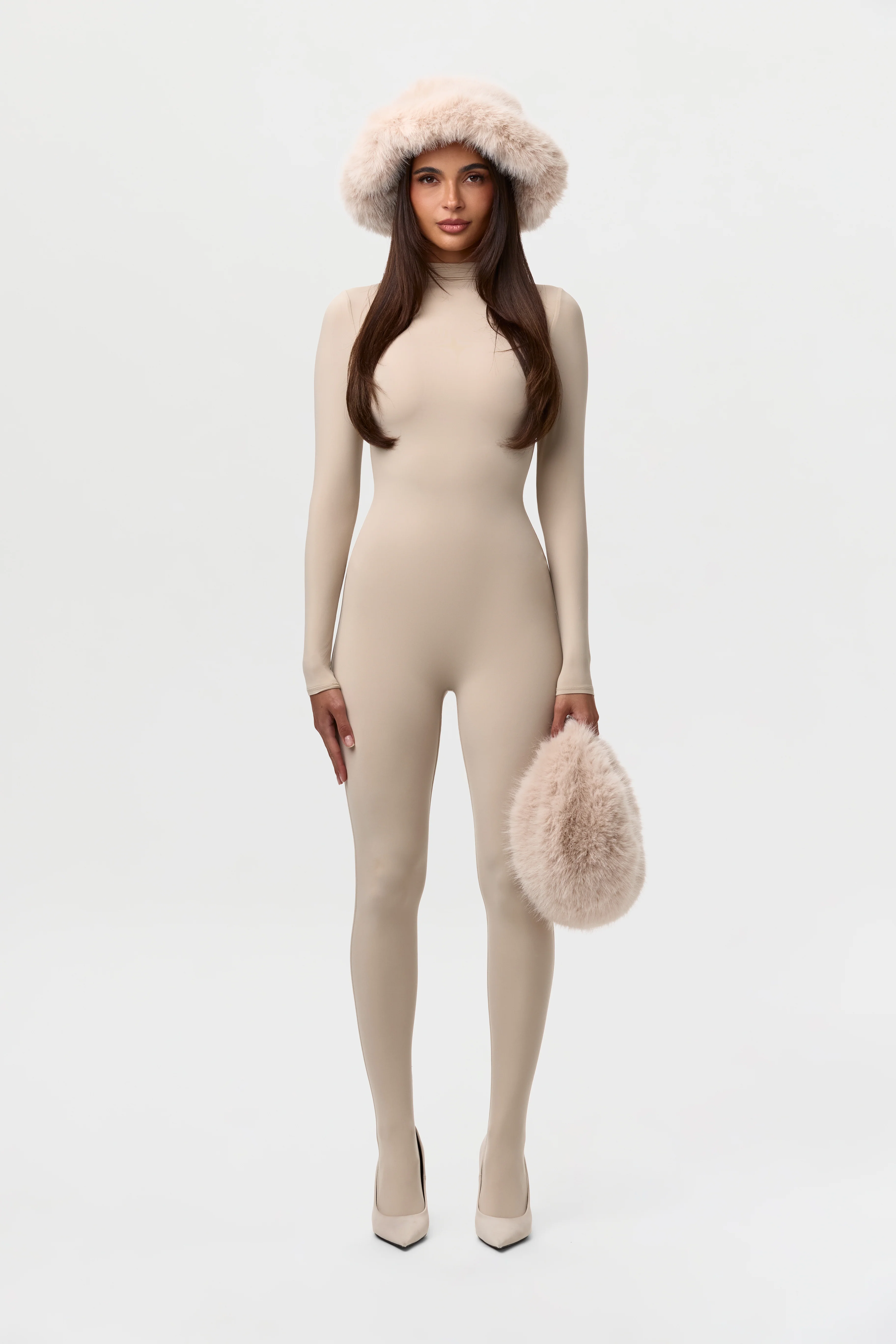 Faux Fur Plush Mini Bag - Image 21