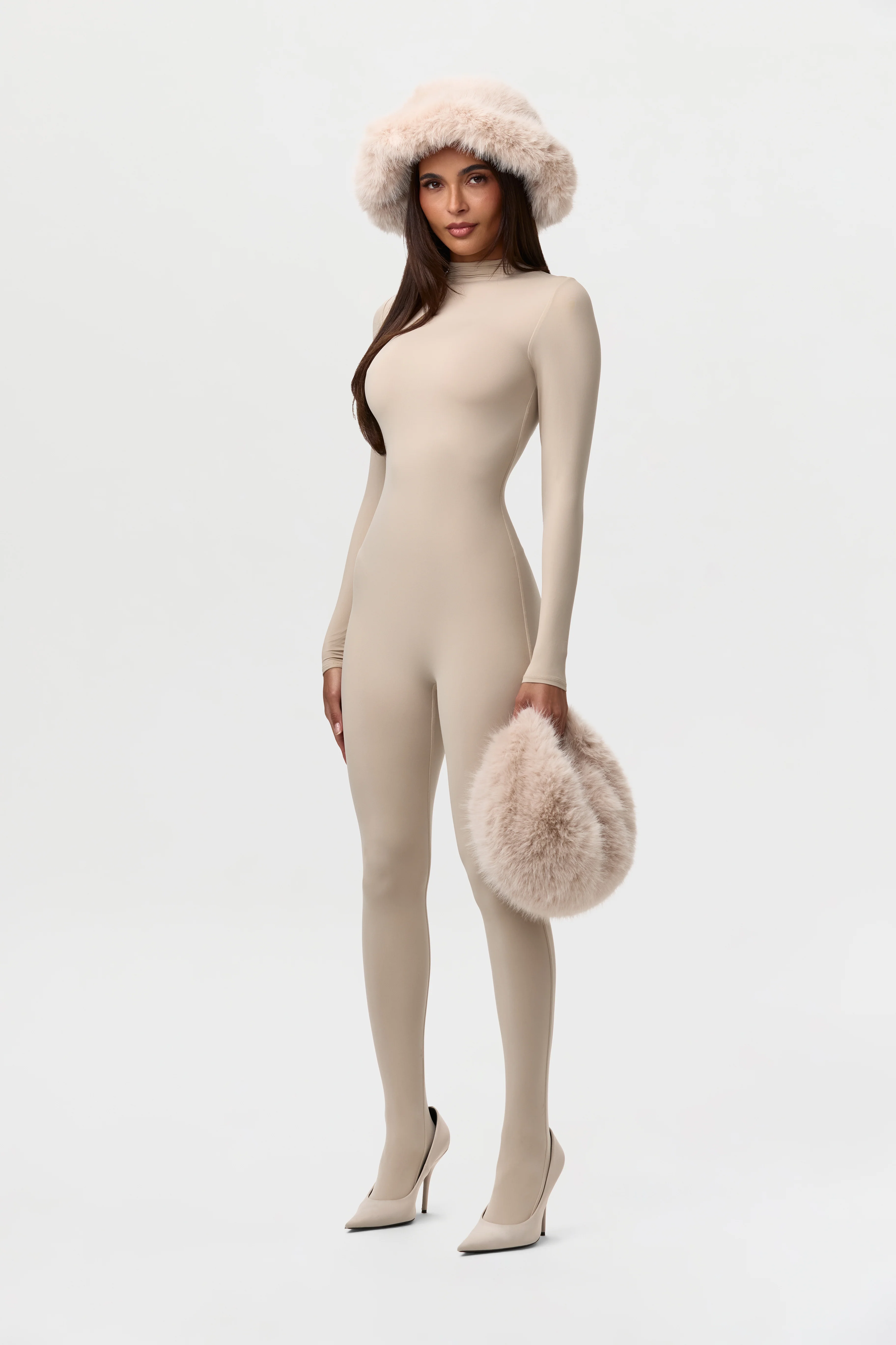 Faux Fur Plush Mini Bag - Image 22