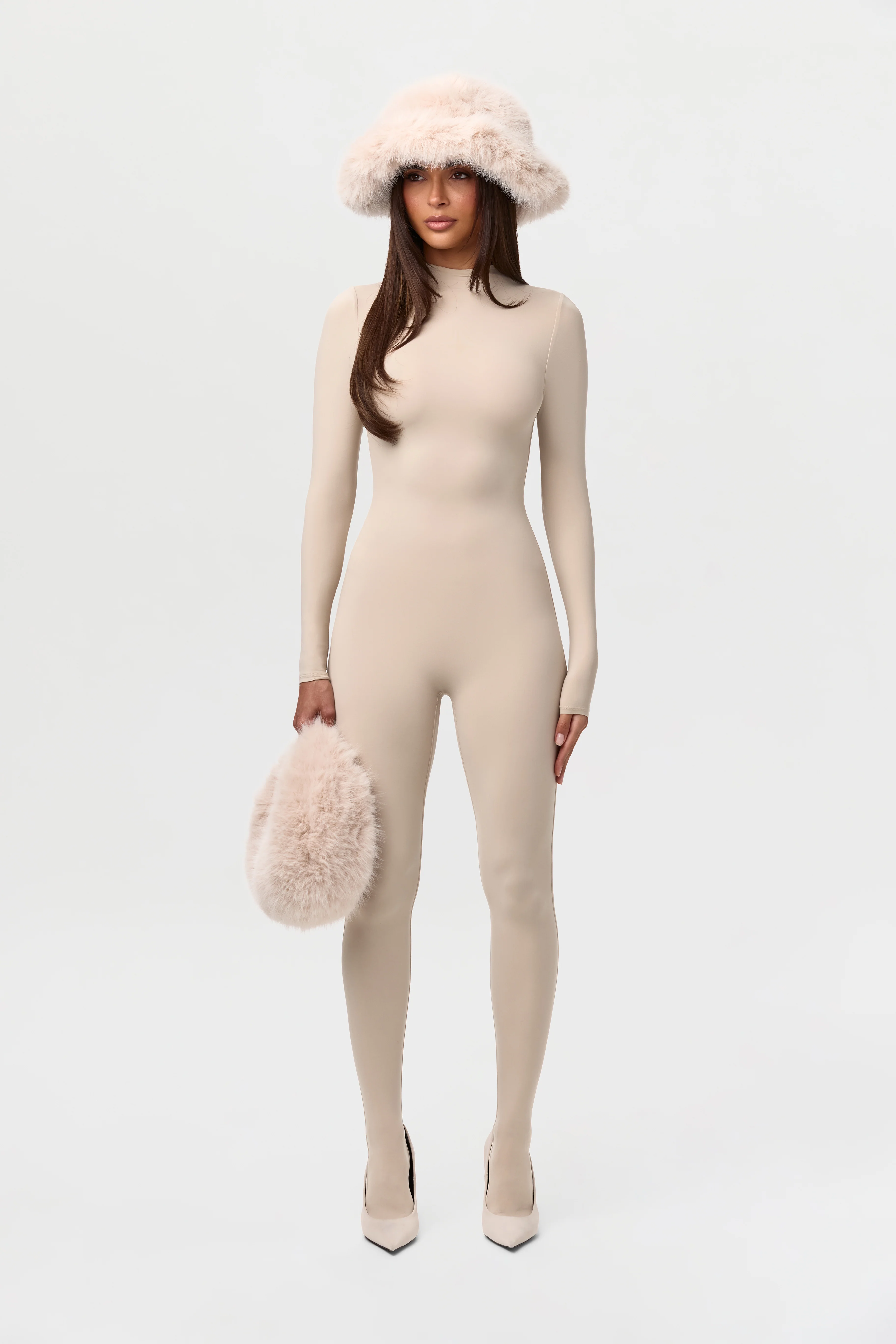 Faux Fur Plush Mini Bag - Image 23