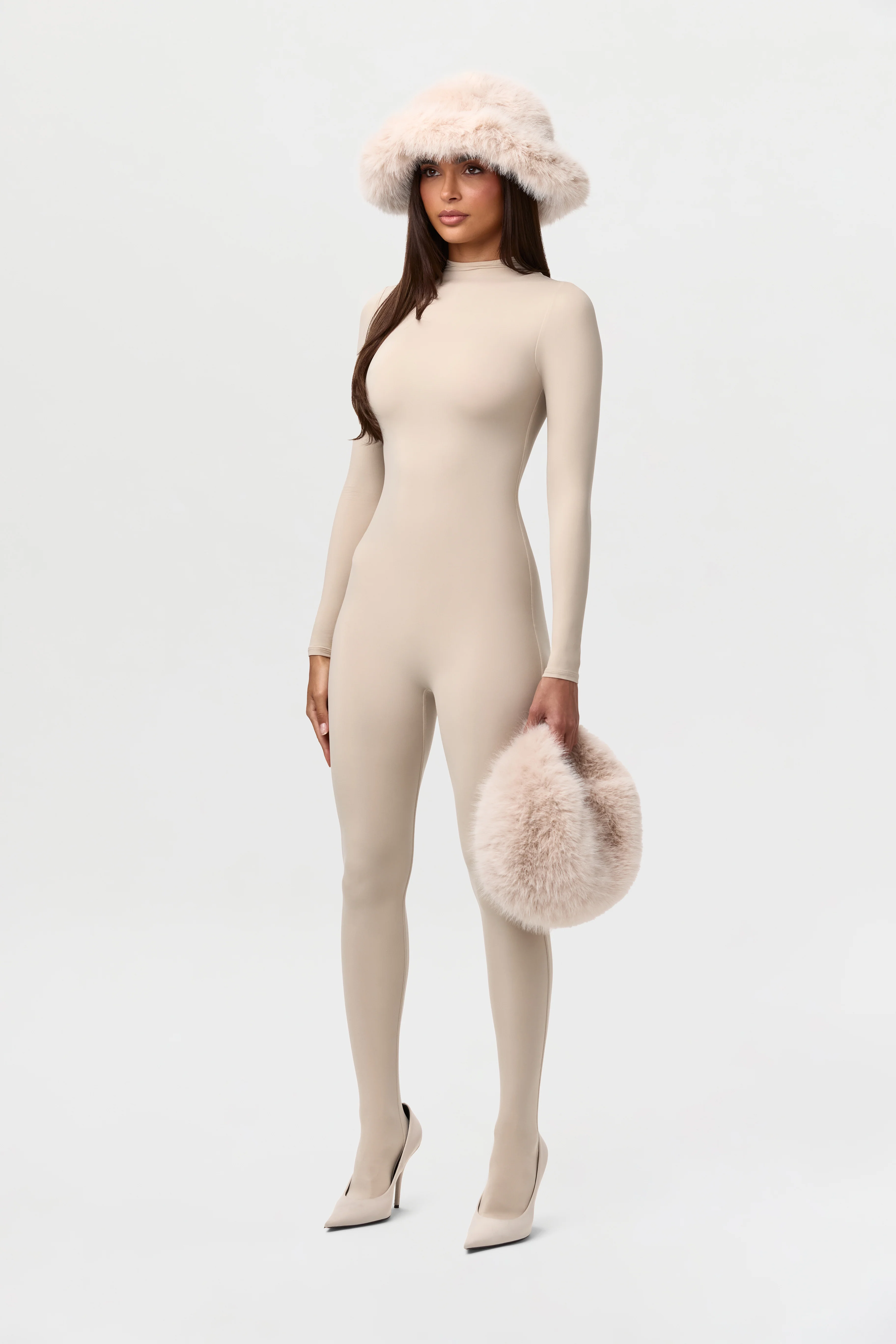 Faux Fur Plush Mini Bag - Image 25