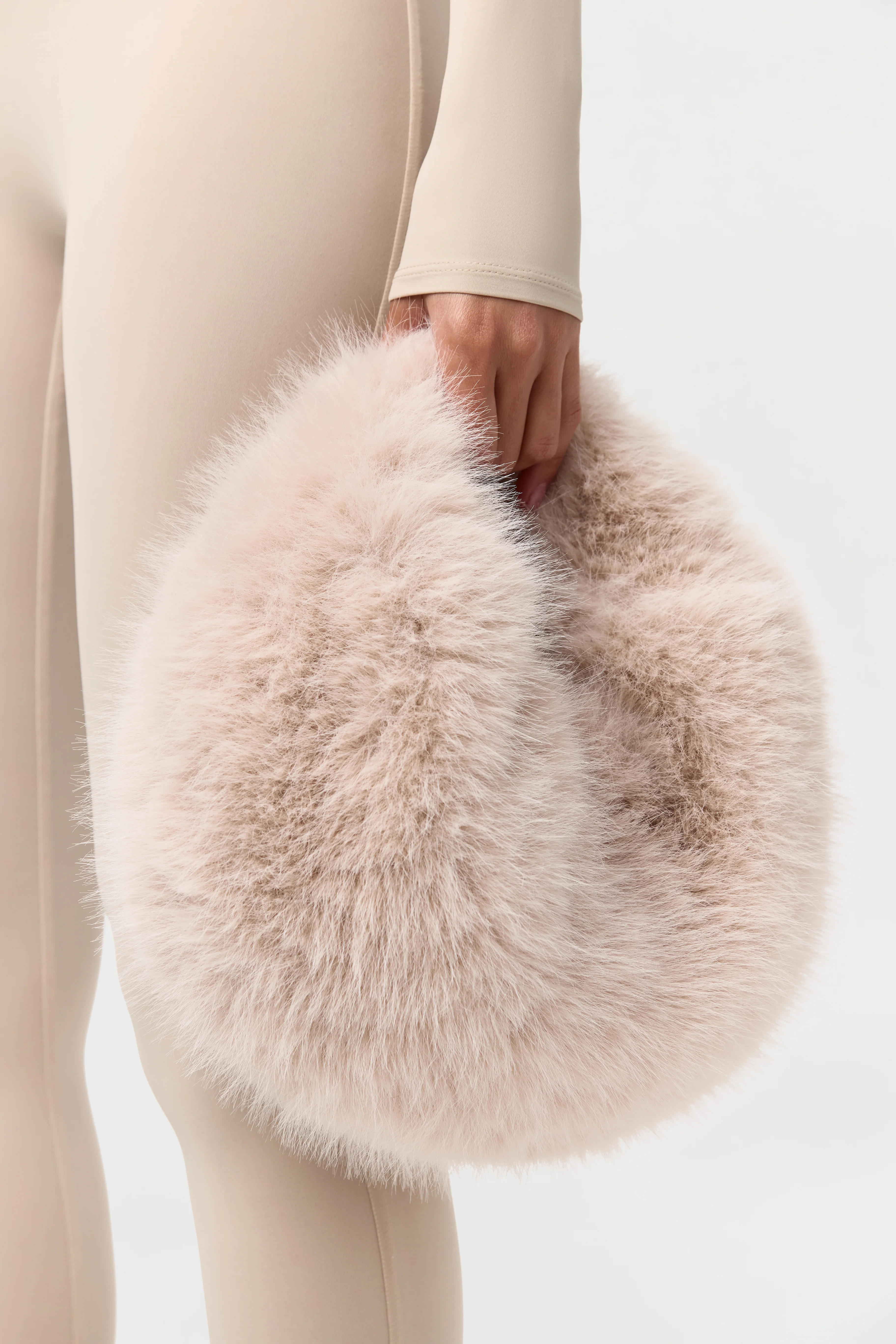 Faux Fur Plush Mini Bag - Image 26