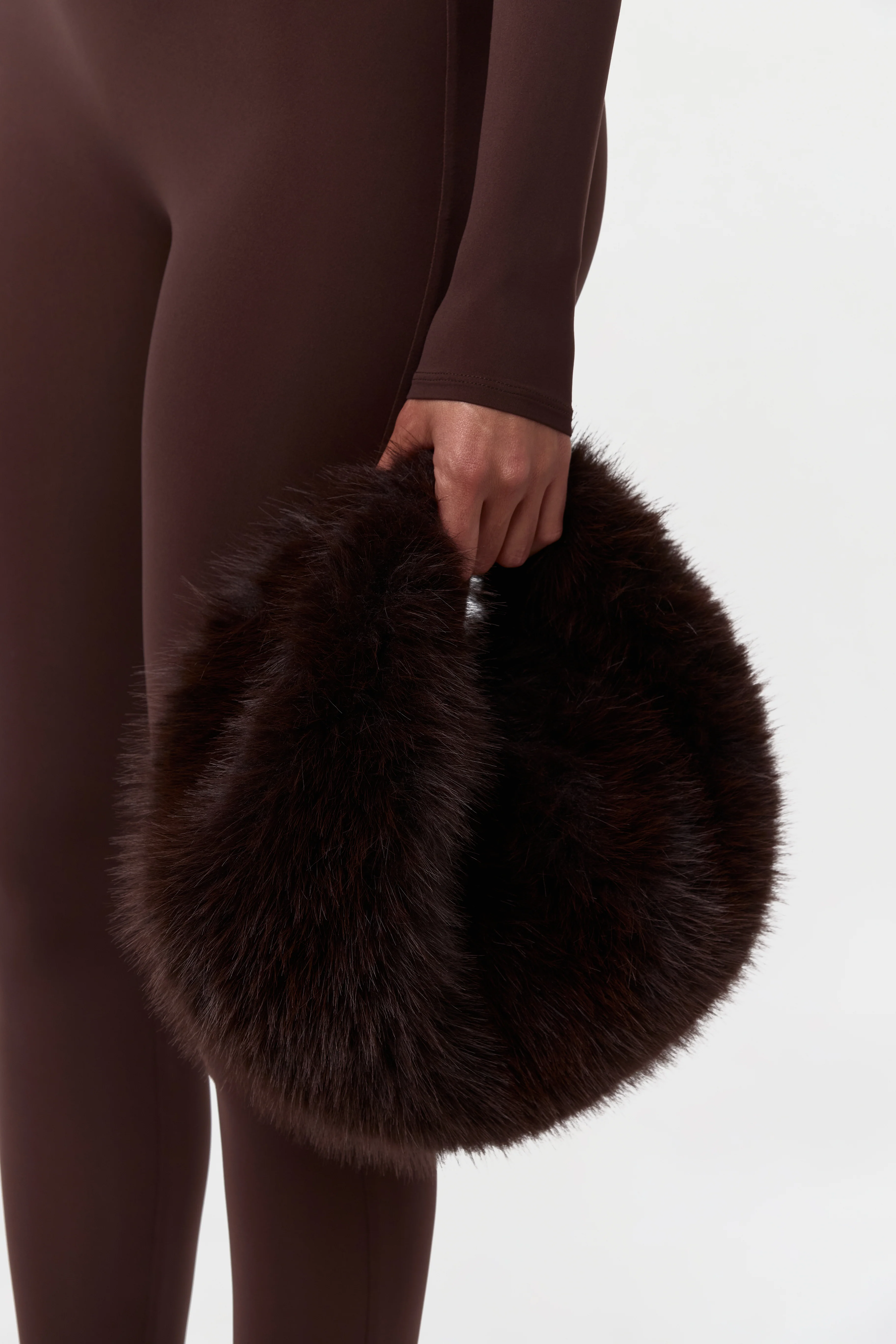 Faux Fur Plush Mini Bag - Image 29