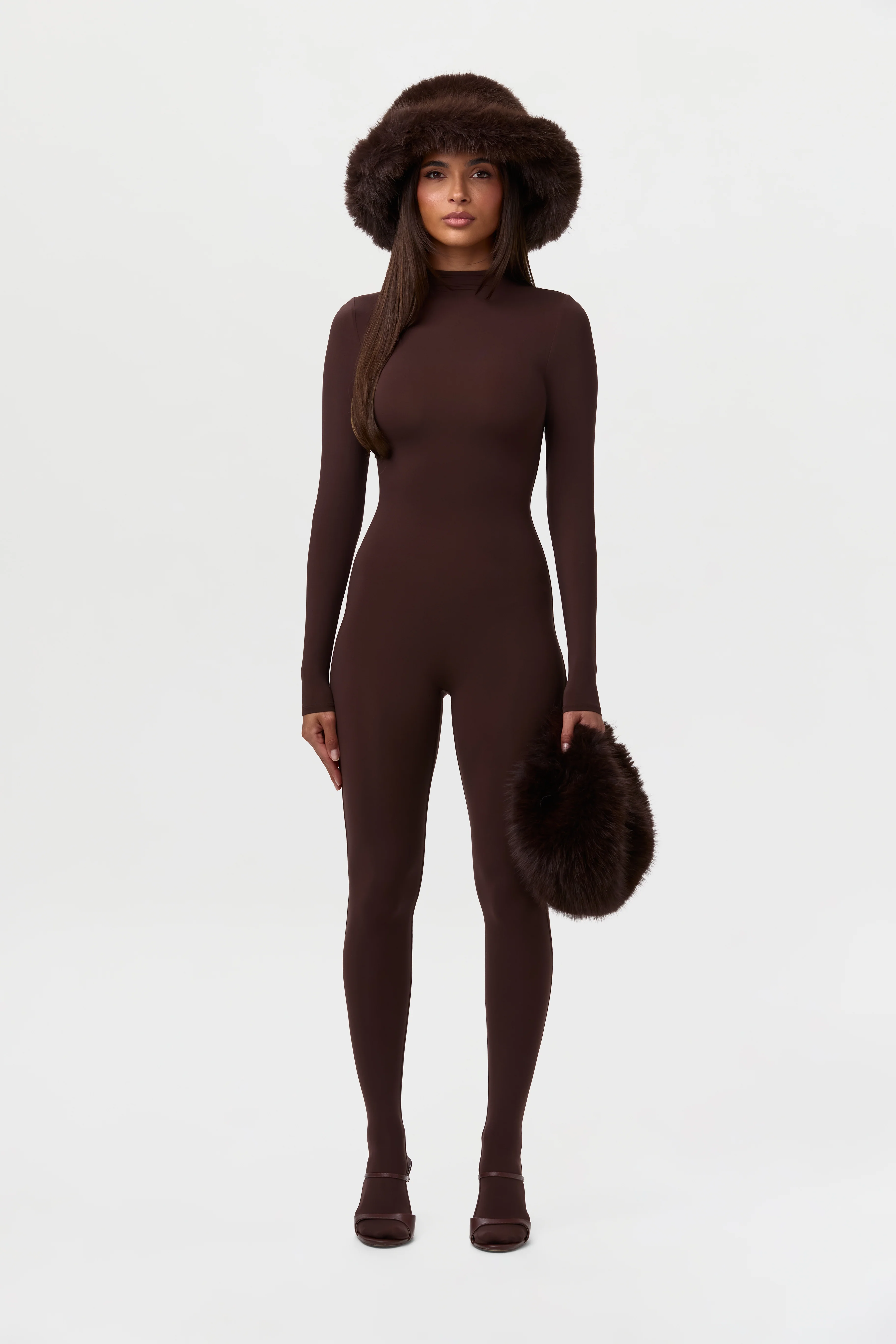 Faux Fur Plush Mini Bag - Image 30