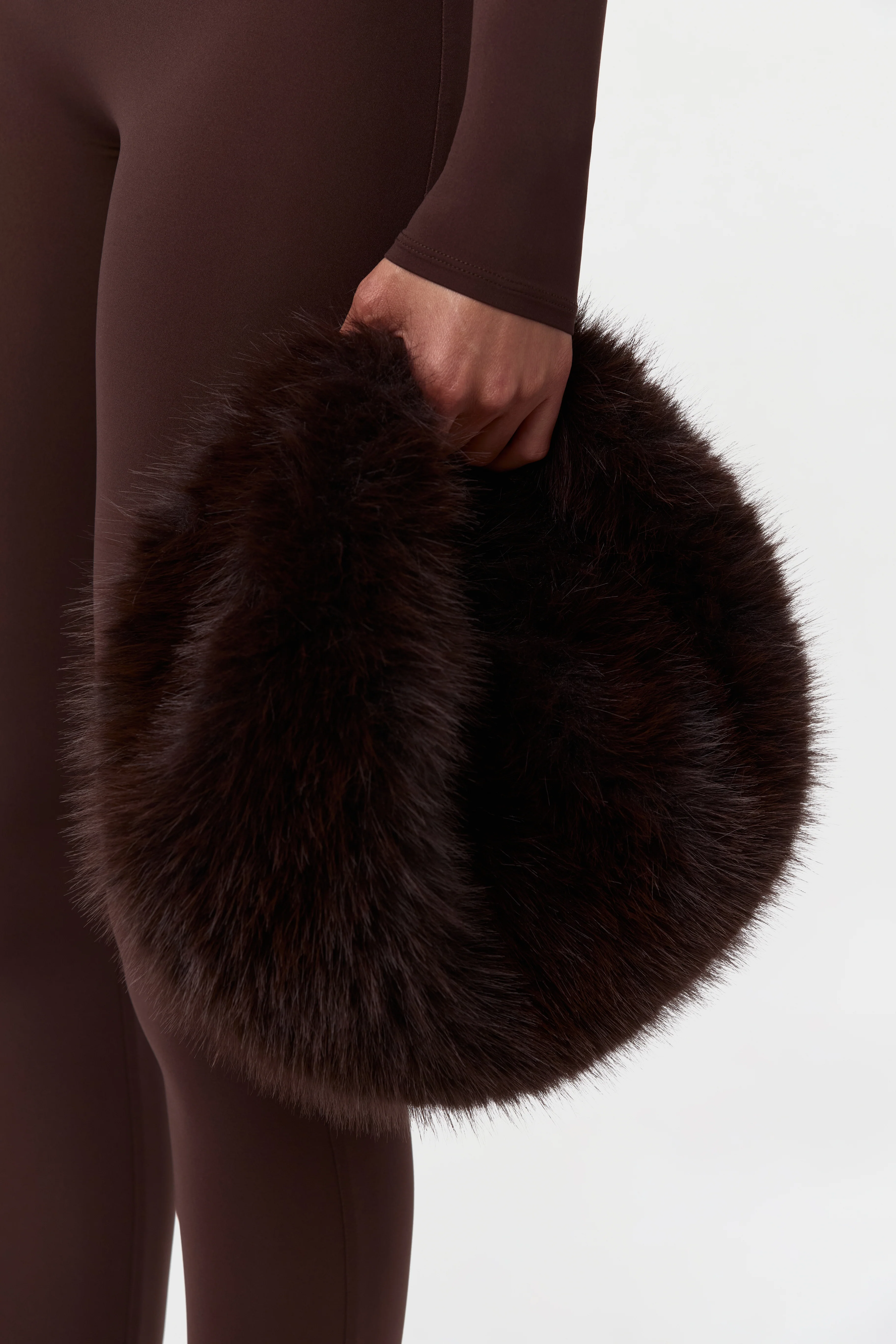 Faux Fur Plush Mini Bag - Image 32