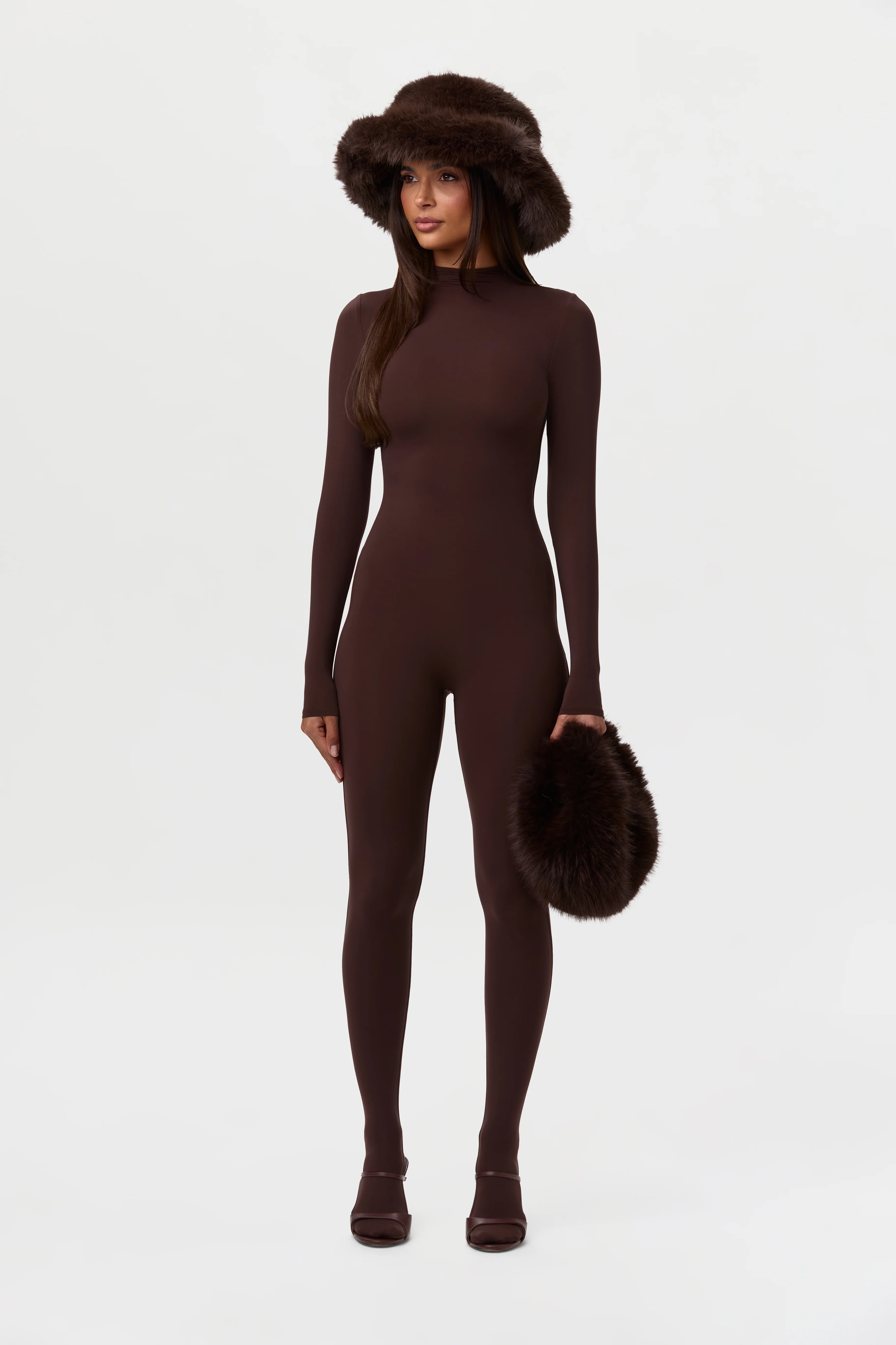 Faux Fur Plush Mini Bag - Image 34