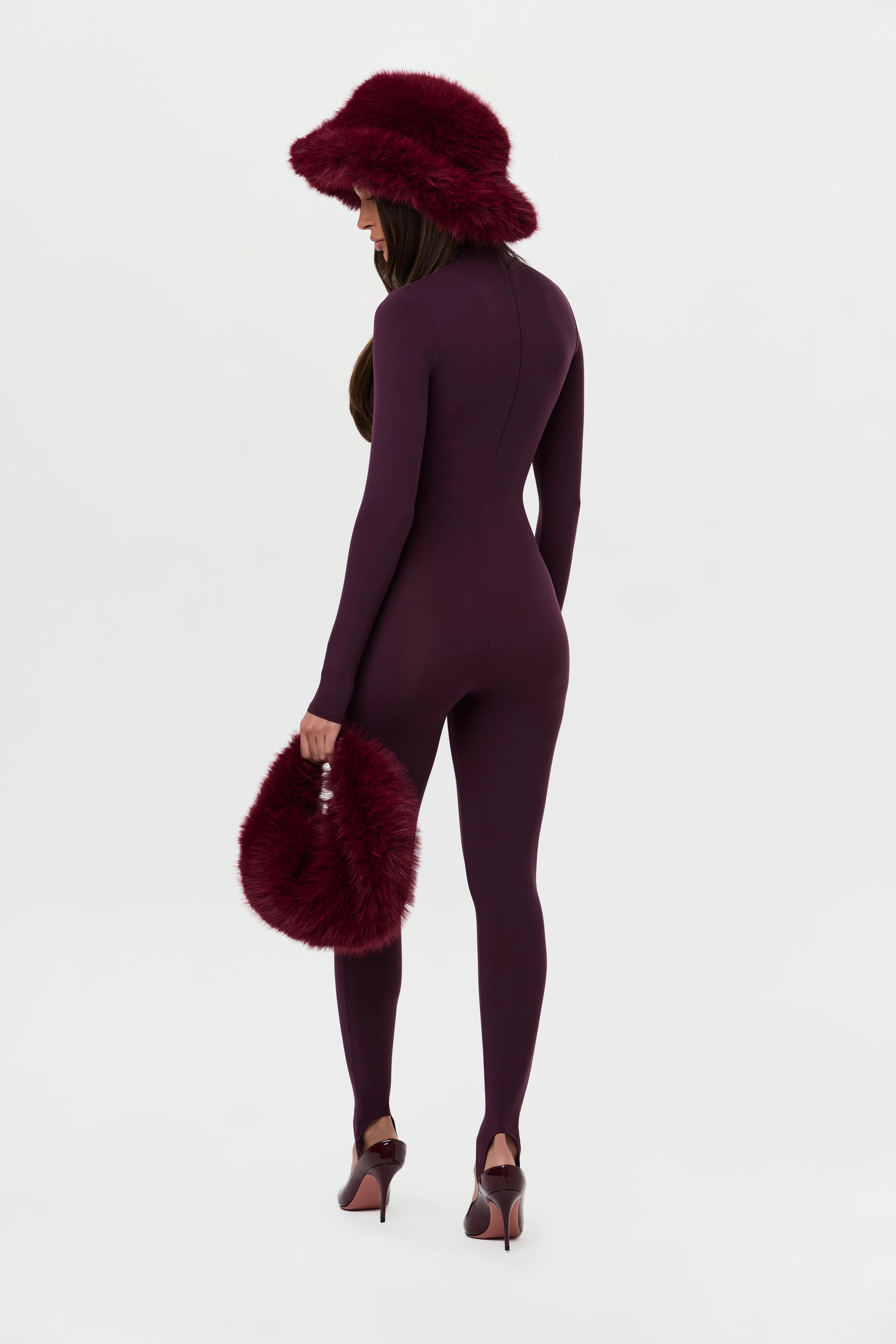 Faux Fur Plush Mini Bag - Image 37