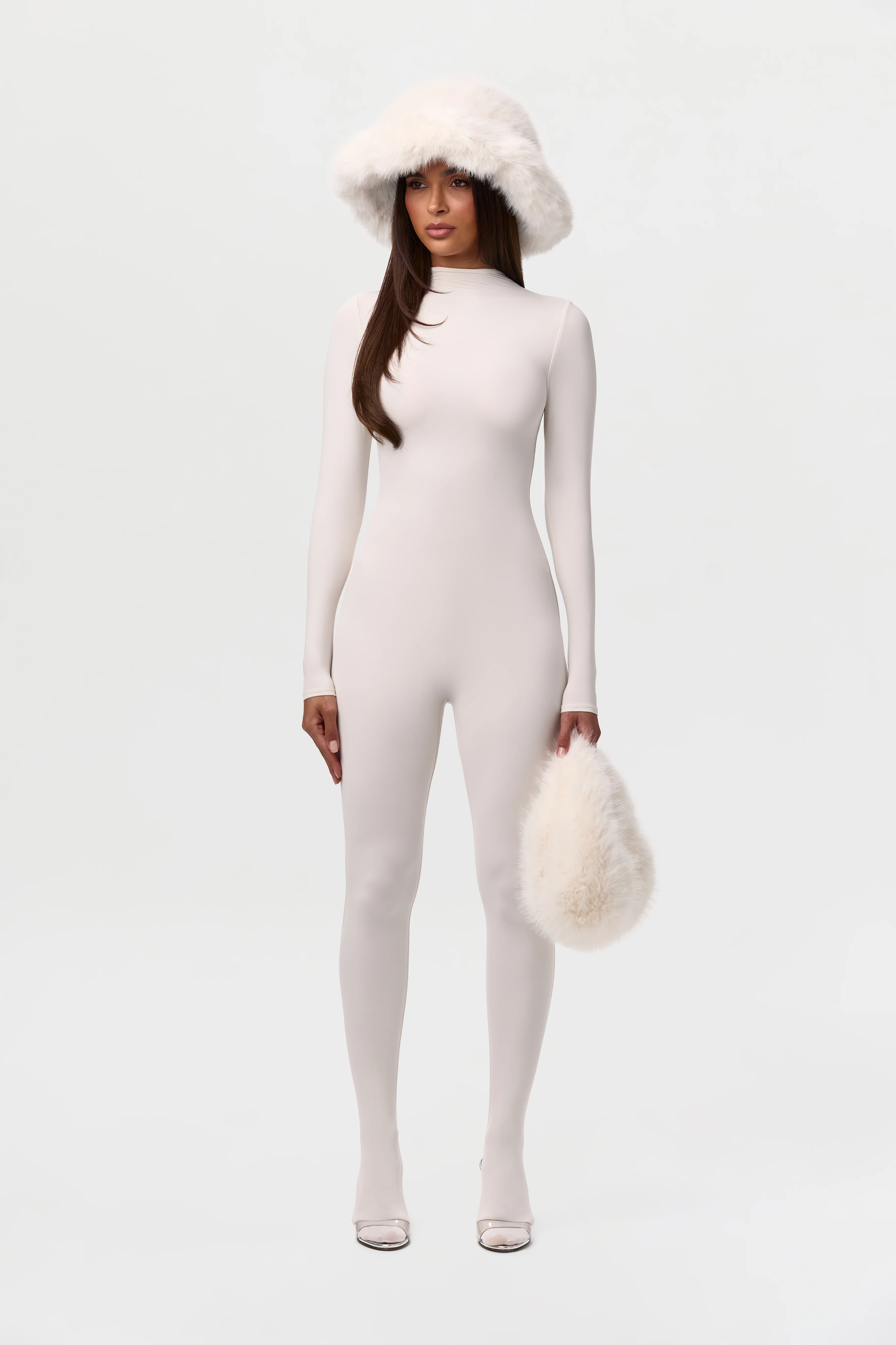 Faux Fur Plush Mini Bag - Image 5