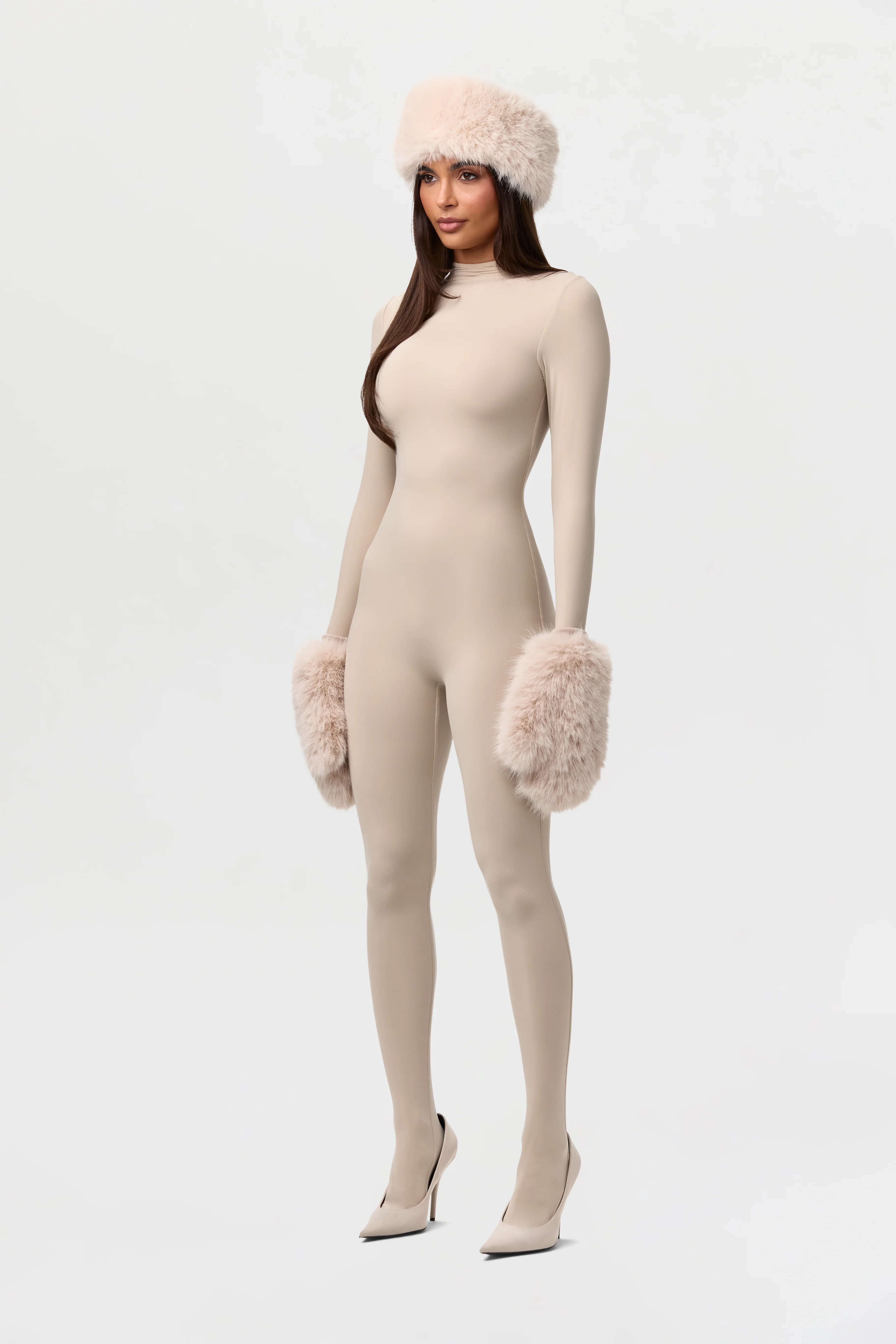 Faux Fur Mitten - Image 10