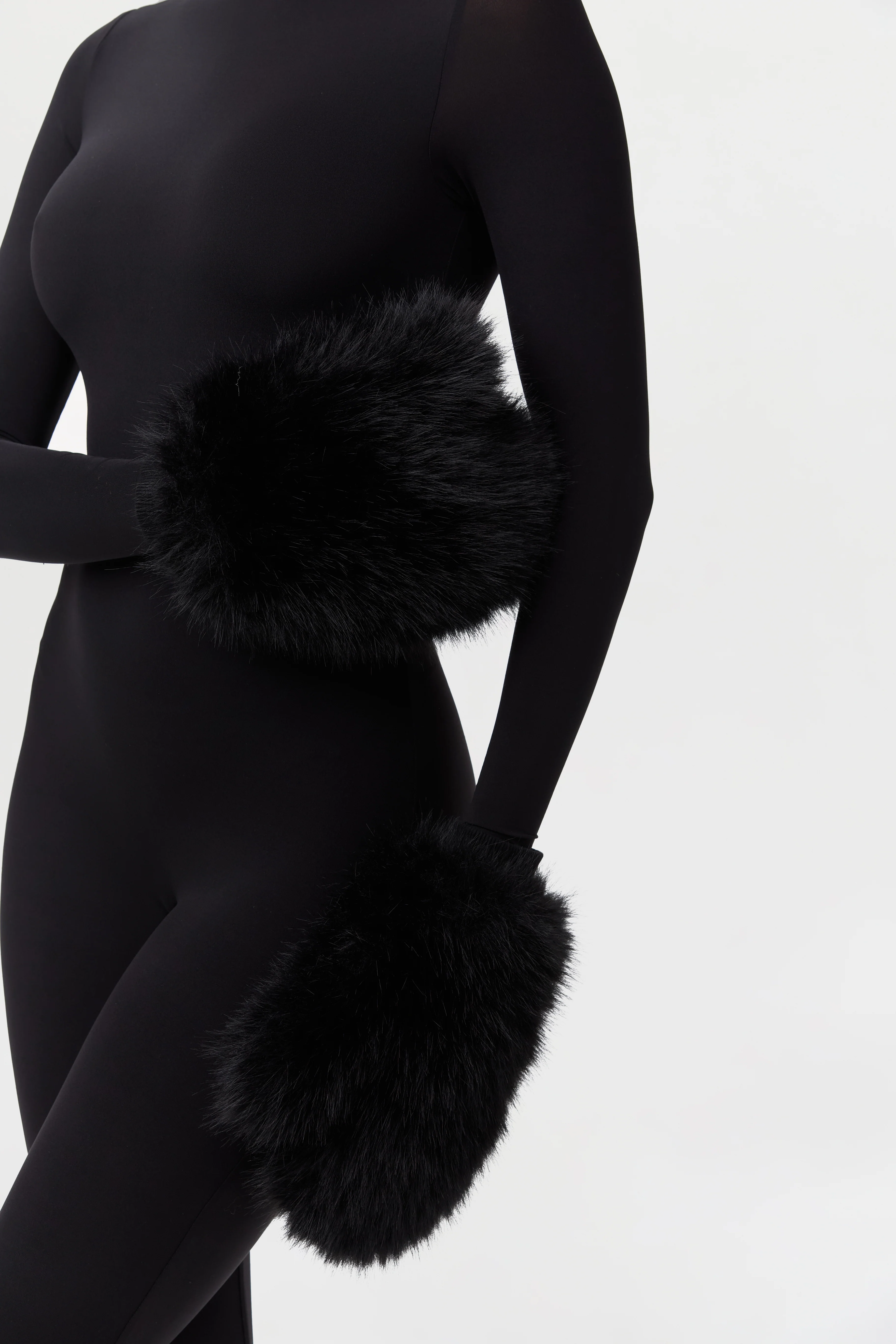 Faux Fur Mitten - Image 4