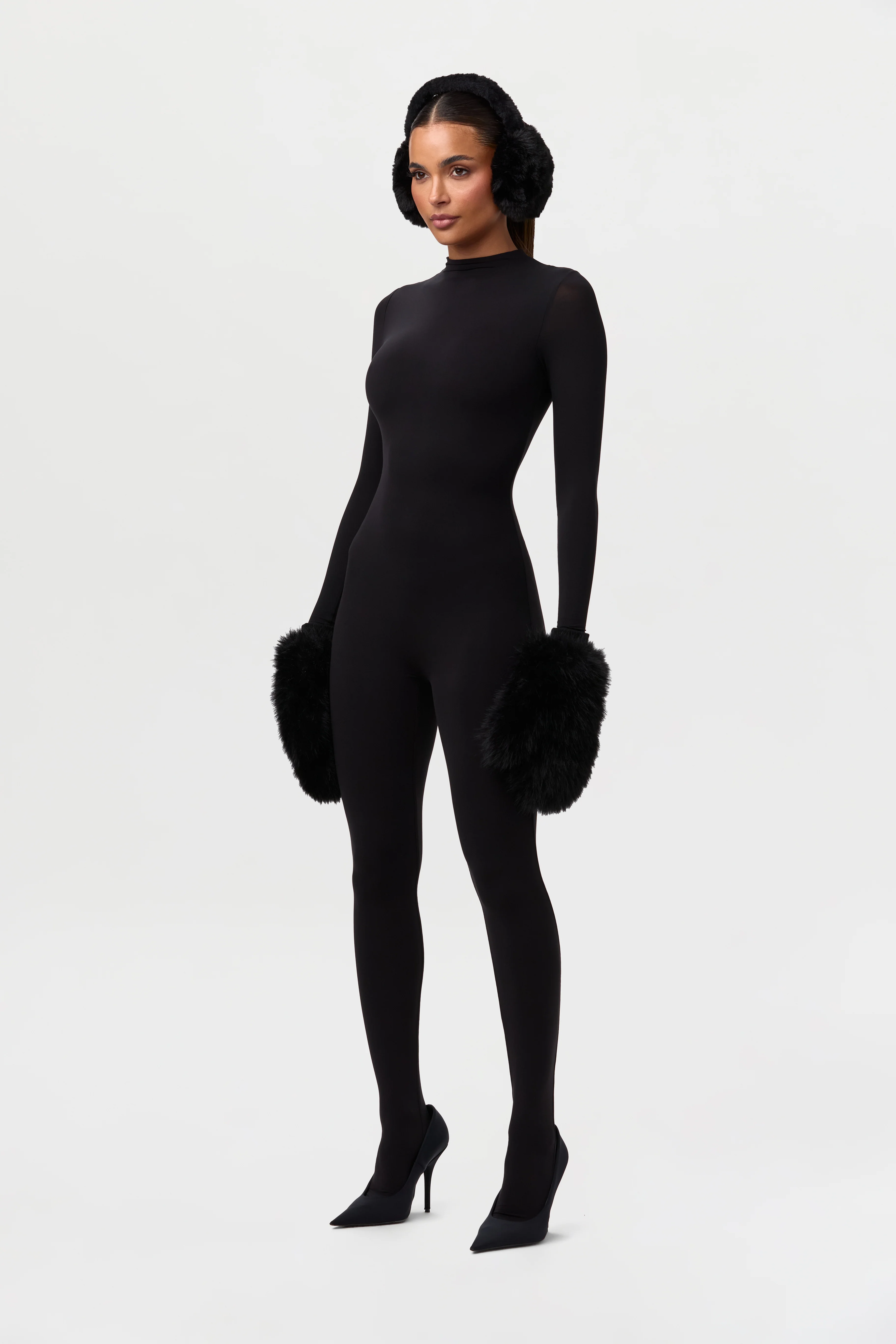 Faux Fur Mitten - Image 5