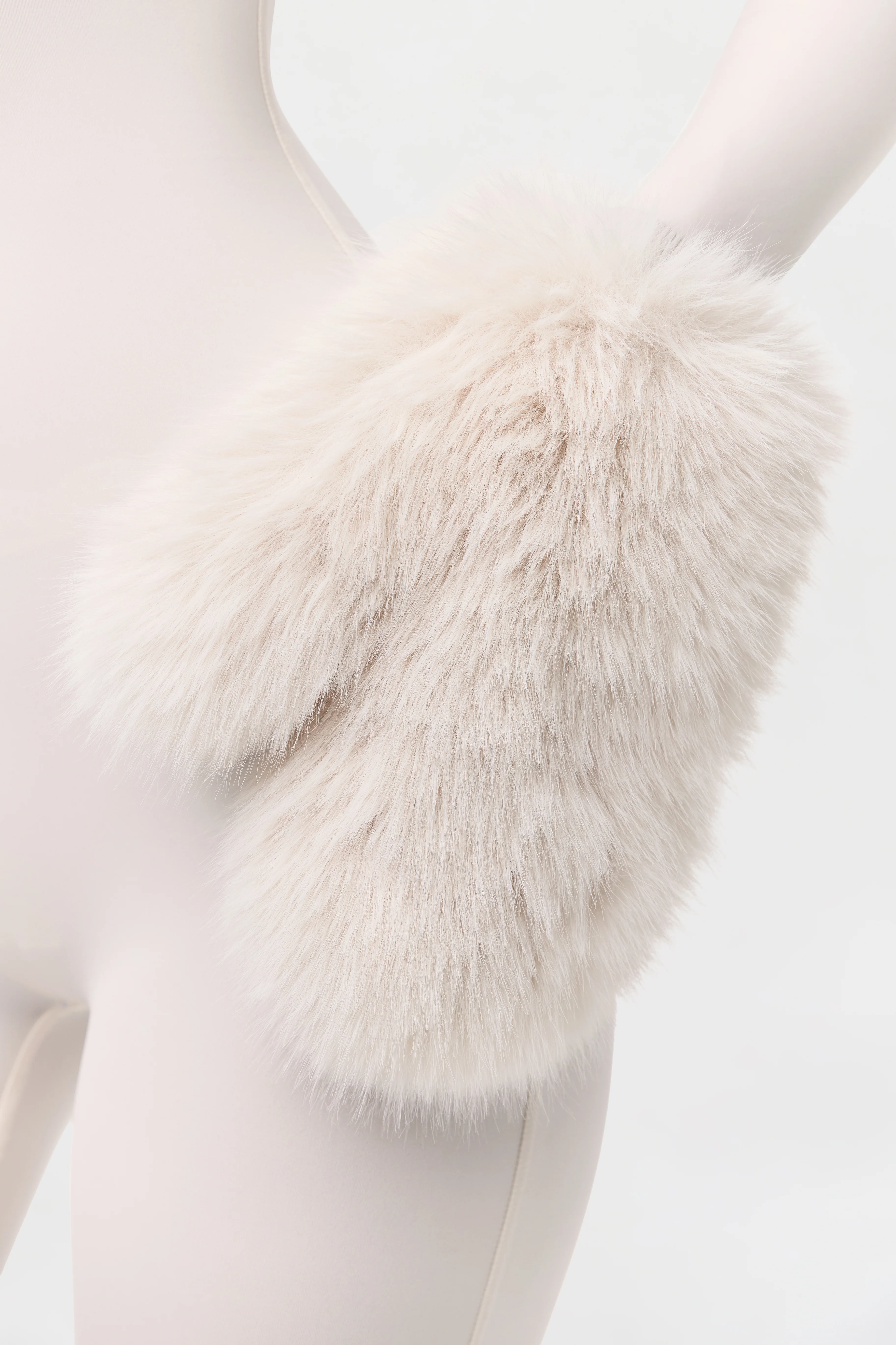 Faux Fur Mitten - Image 8