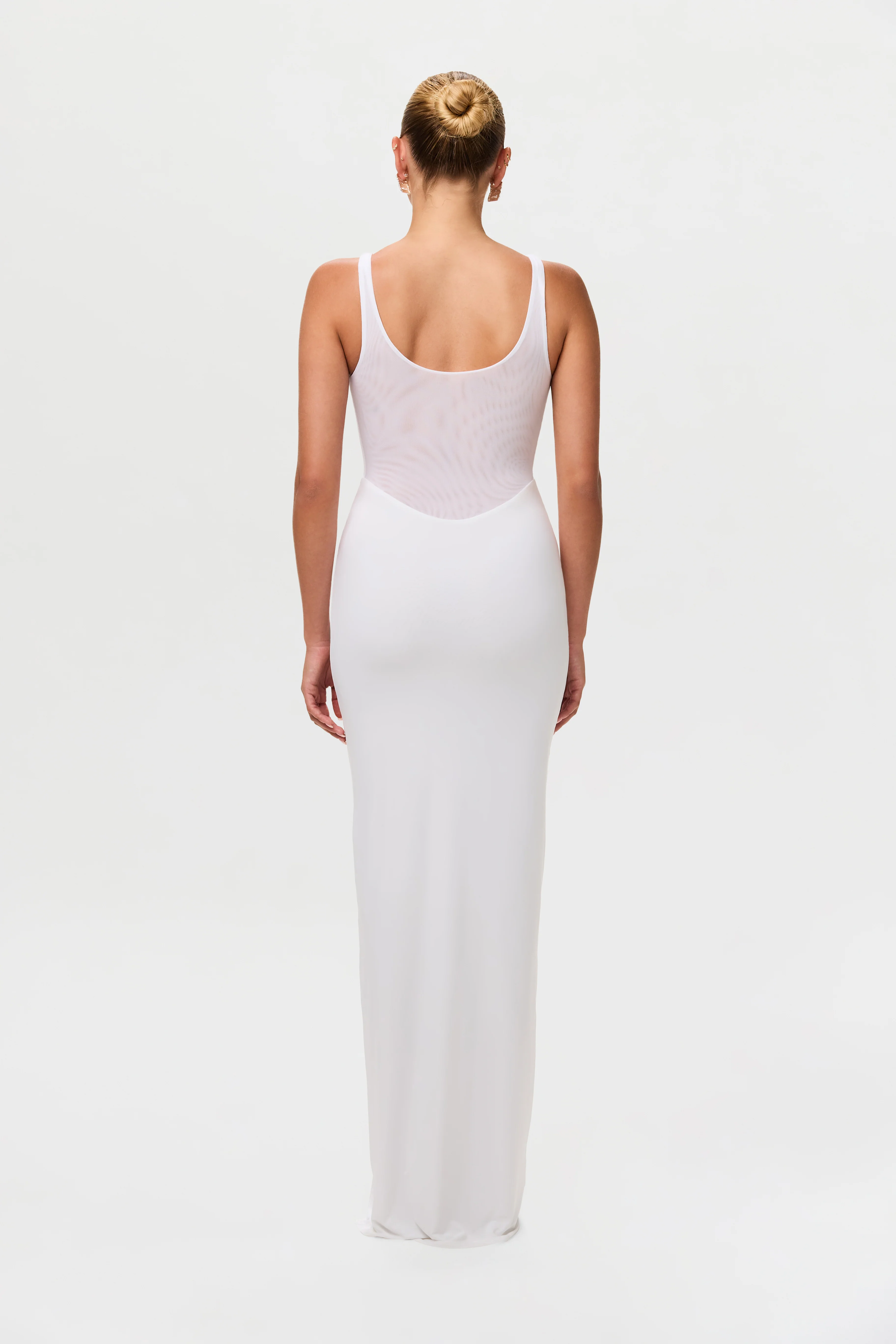 Hourglass Mesh Tank Maxi Dress - Image 5