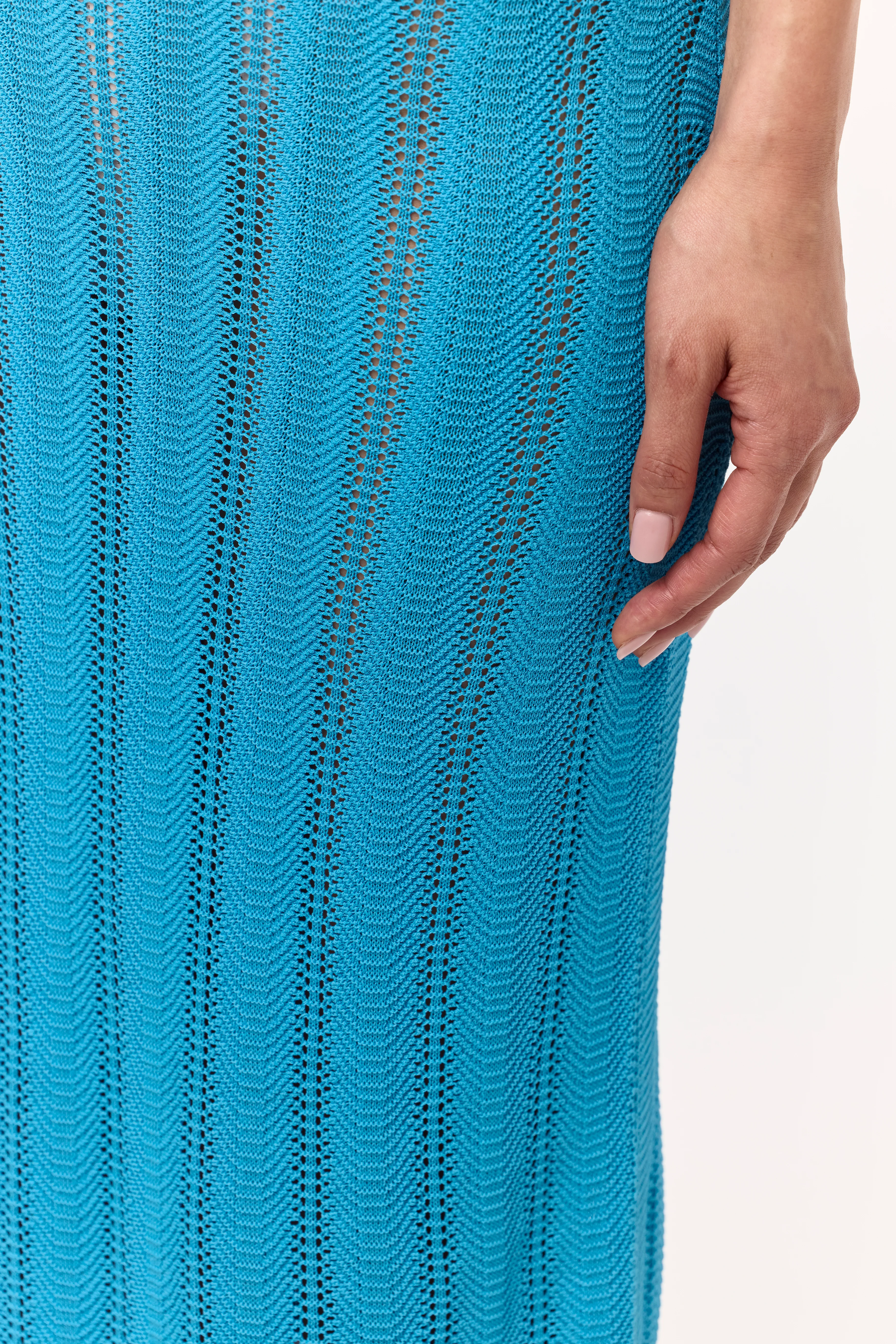 Knit Open Back Maxi Dress - Image 29