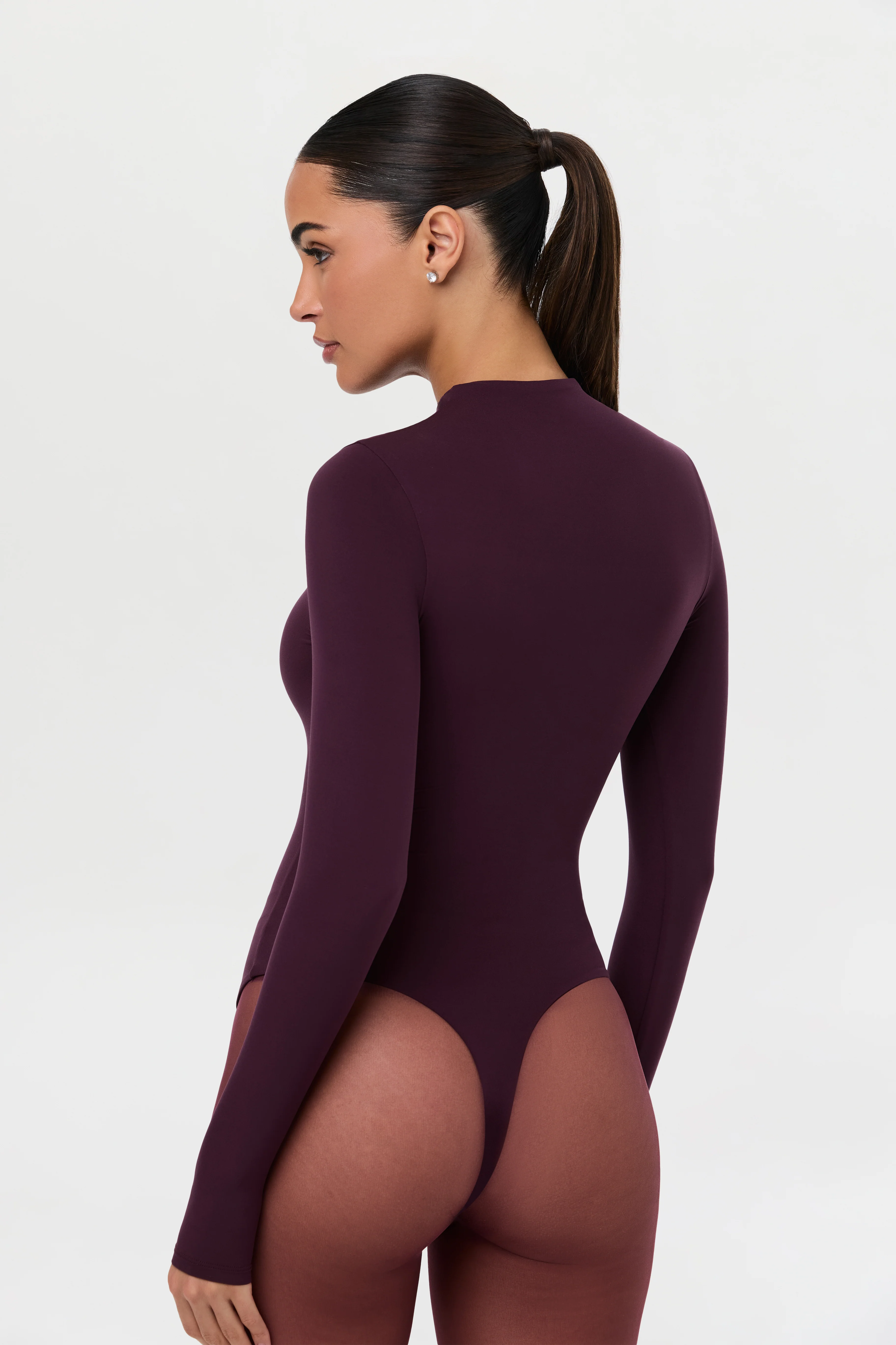Naked Mock Neck Bodysuit - Image 18