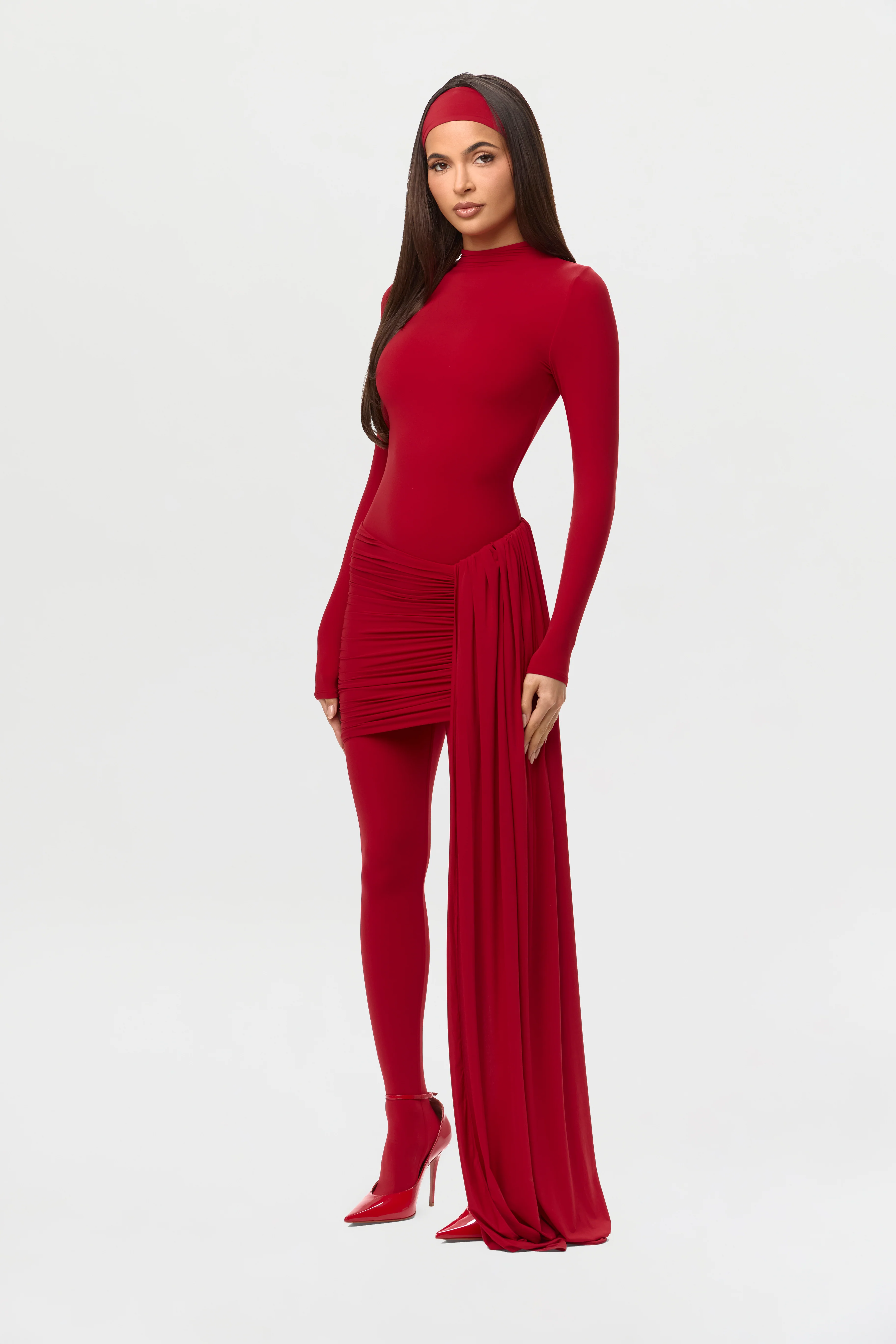 Naked Mock Neck Bodysuit - Image 5