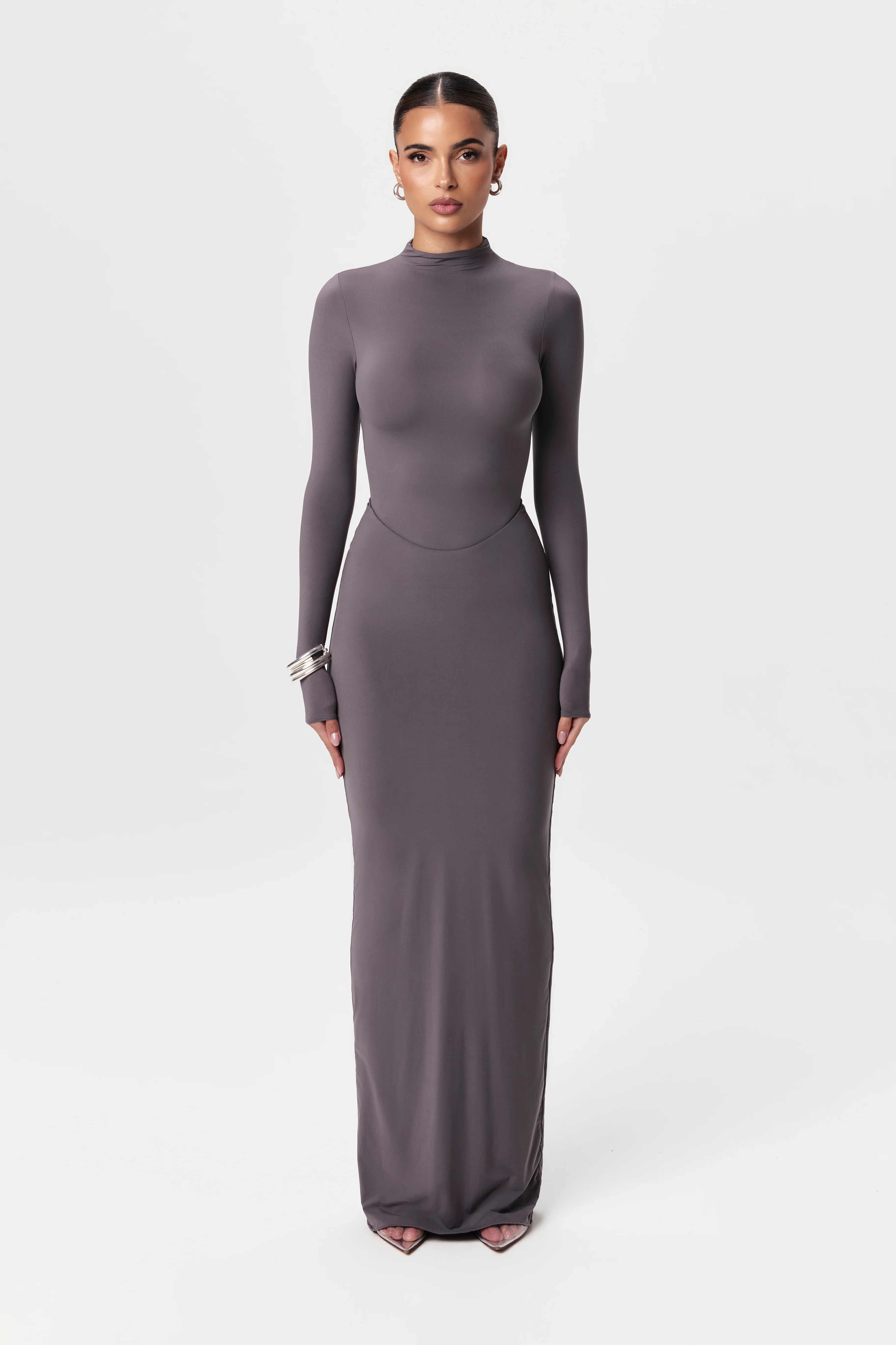 Naked Mock Neck Bodysuit - Image 55