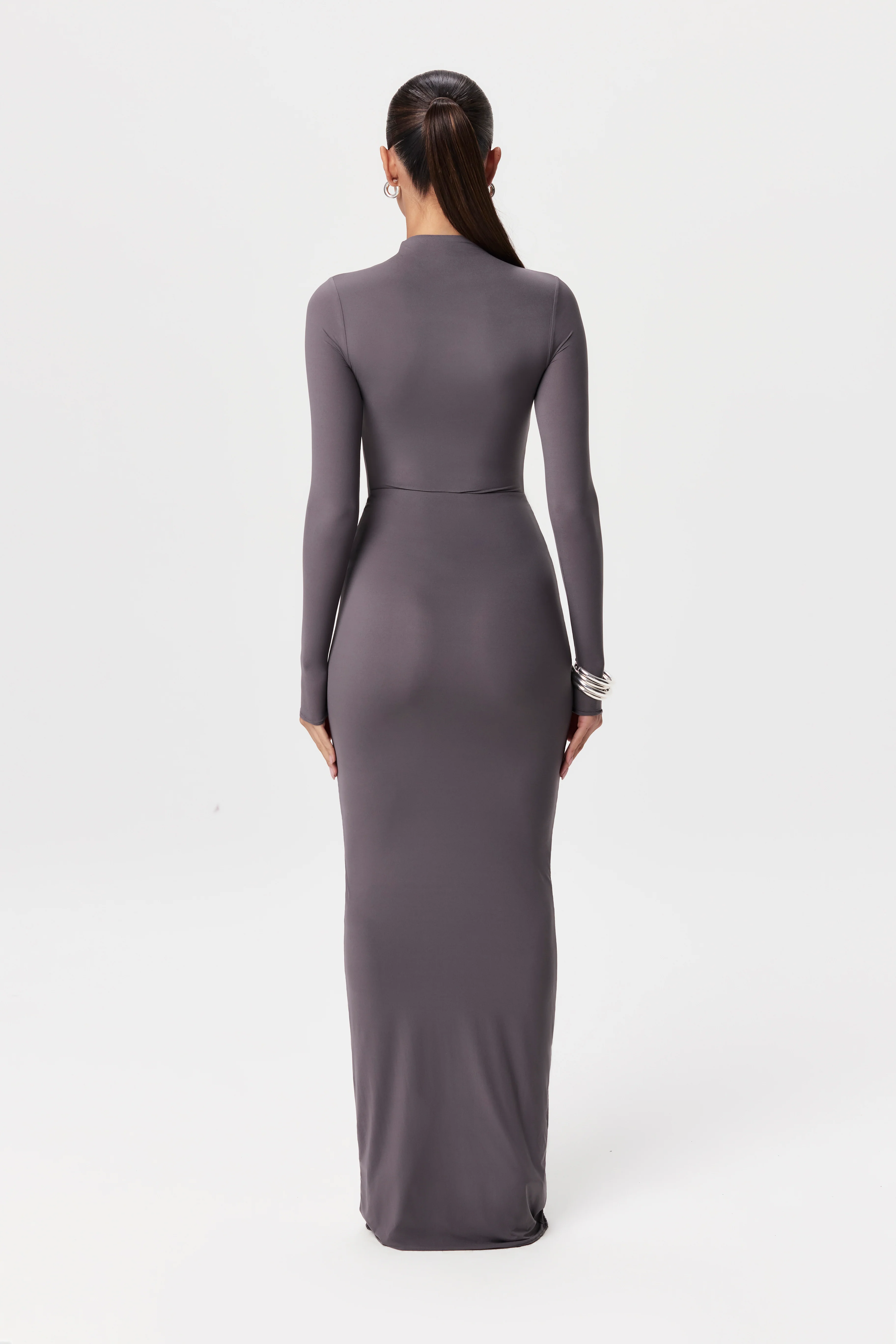 Naked Mock Neck Bodysuit - Image 59