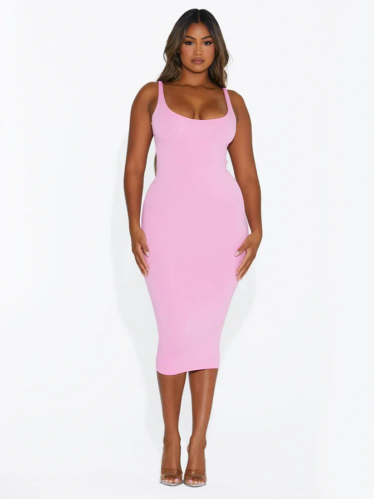 NW Sculpt Tank Midi Dress - Image 45