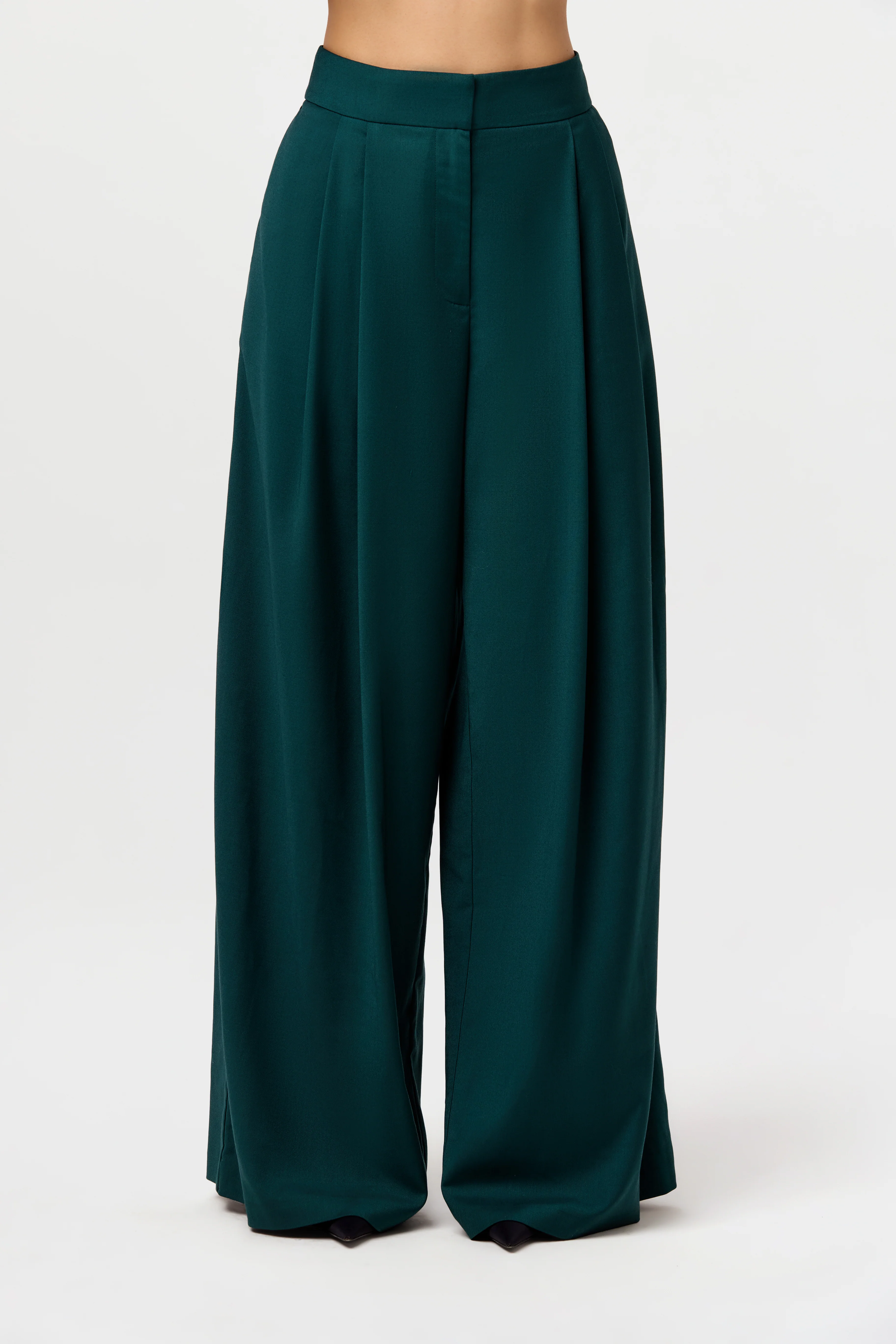Suiting Pleated Wide-Leg Pant - Image 24
