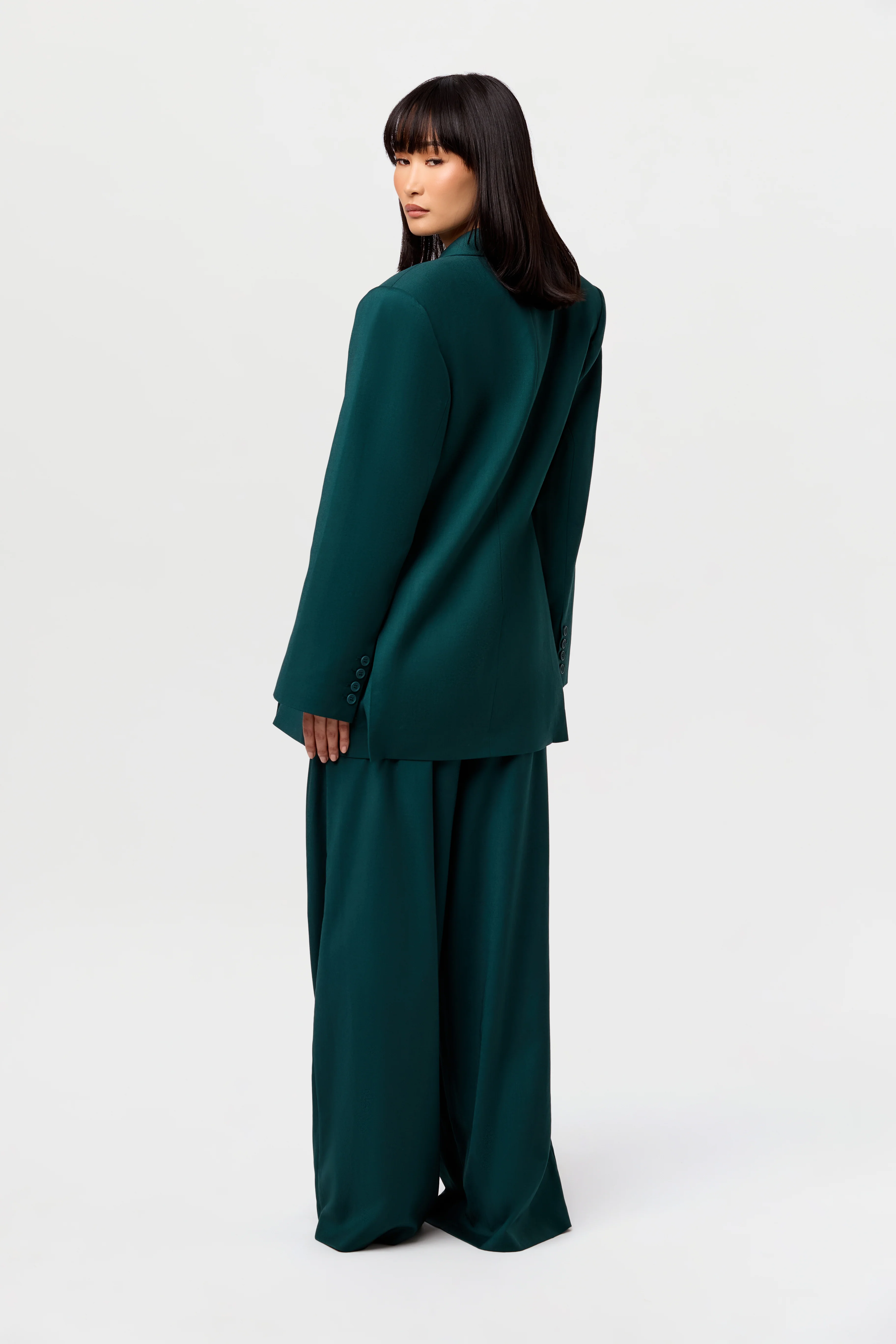 Suiting Pleated Wide-Leg Pant - Image 25