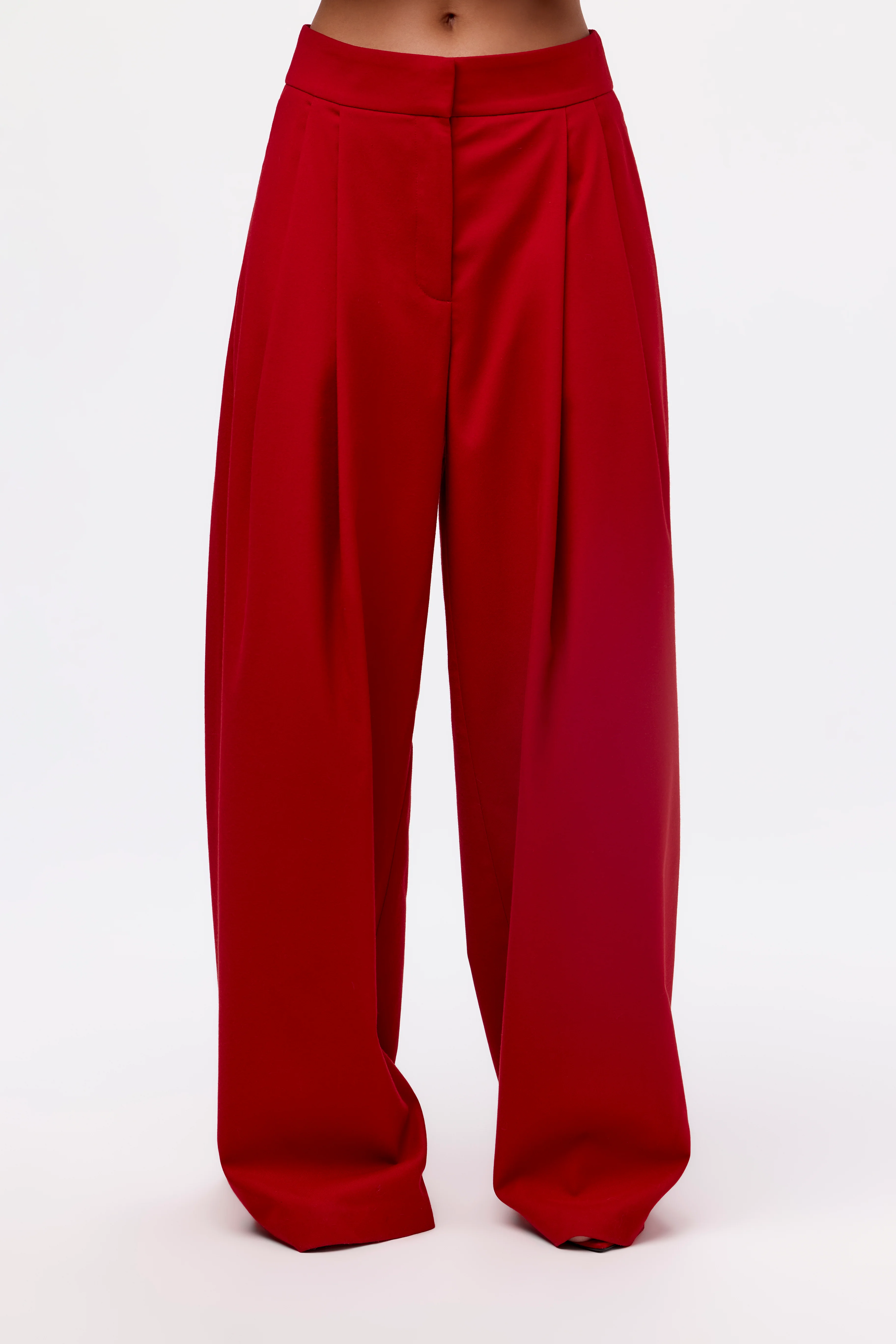 Suiting Pleated Wide-Leg Pant - Image 35
