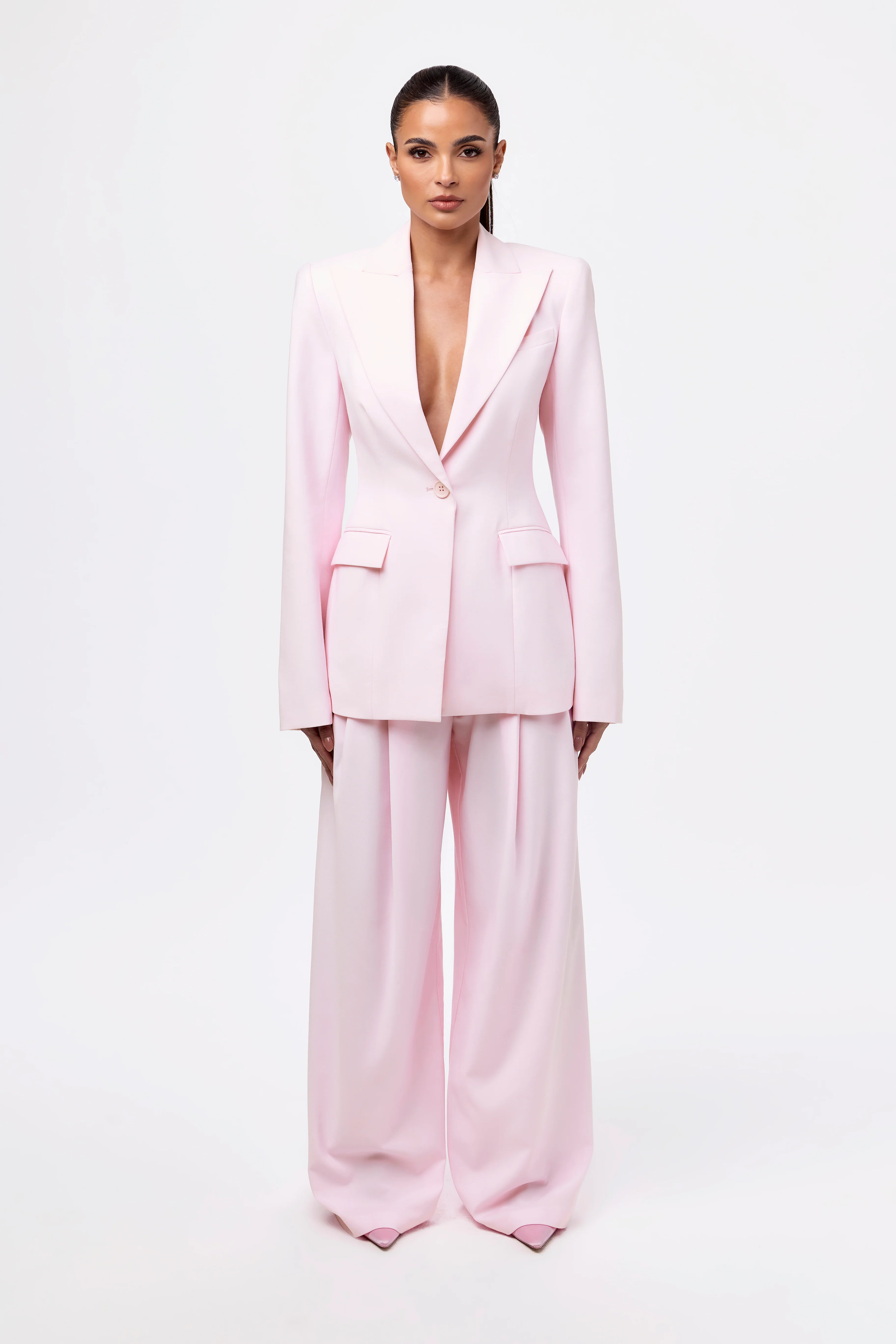 Suiting Pleated Wide-Leg Pant - Image 38