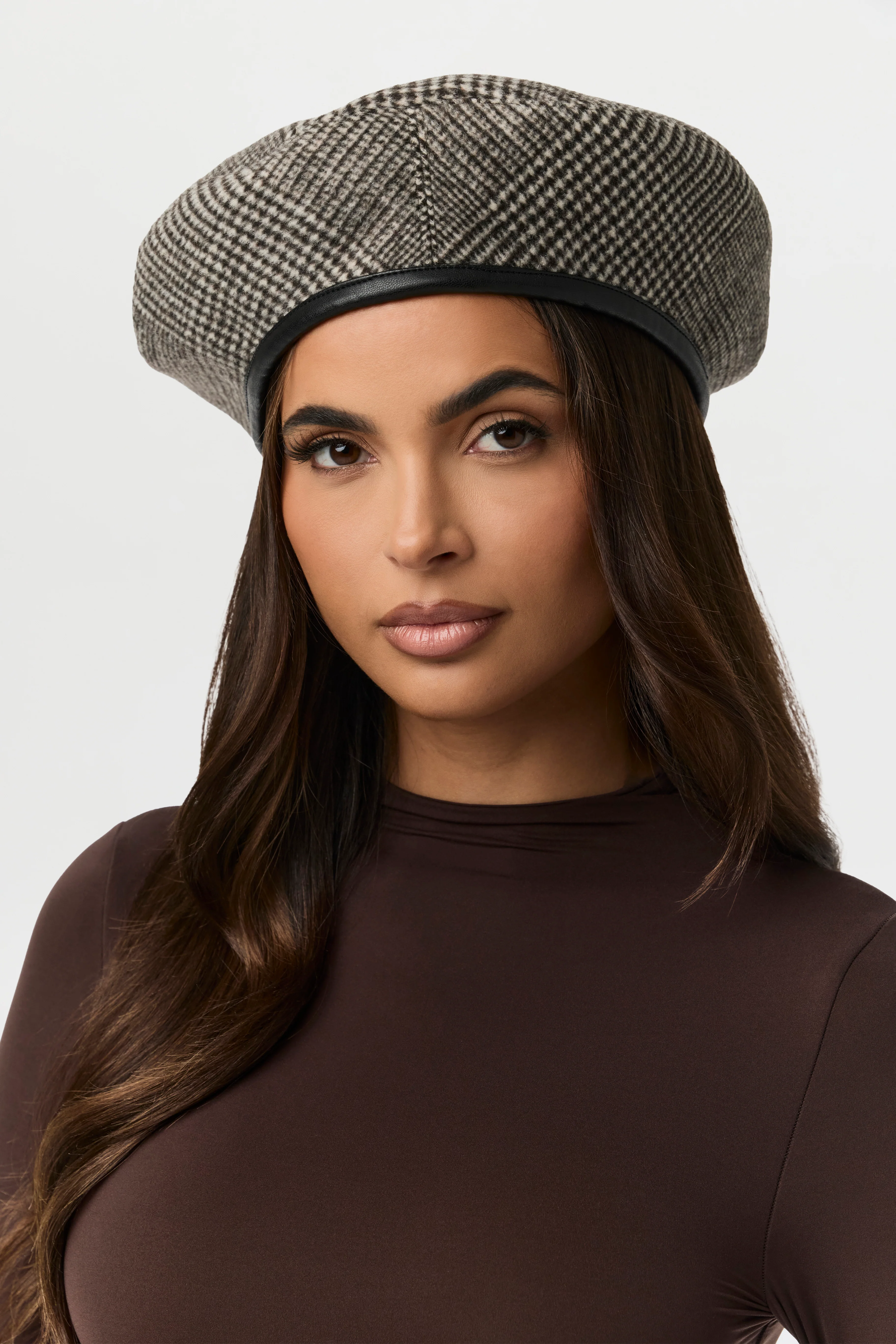 Suited Print Beret - Image 10