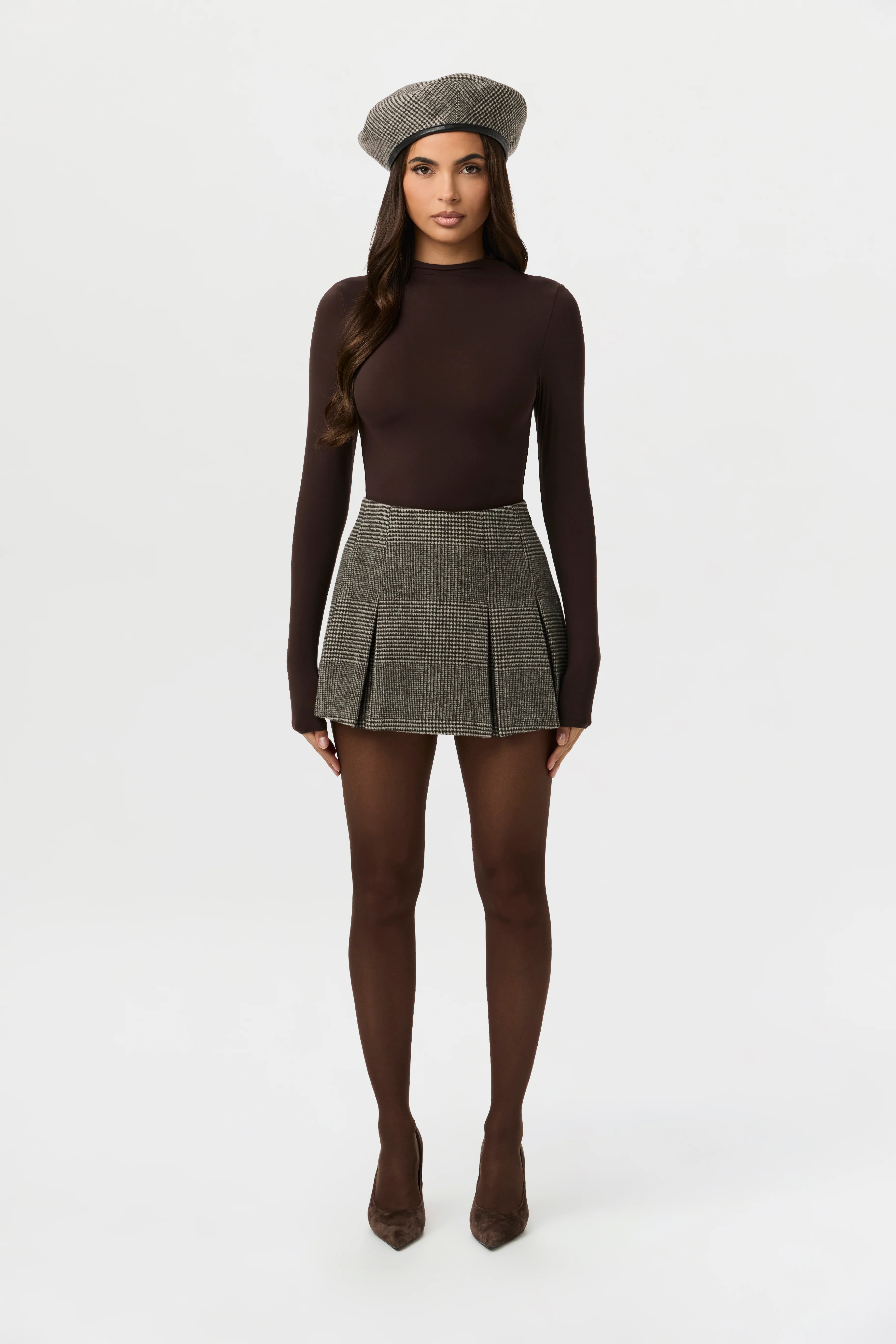 Suited Print Beret - Image 11