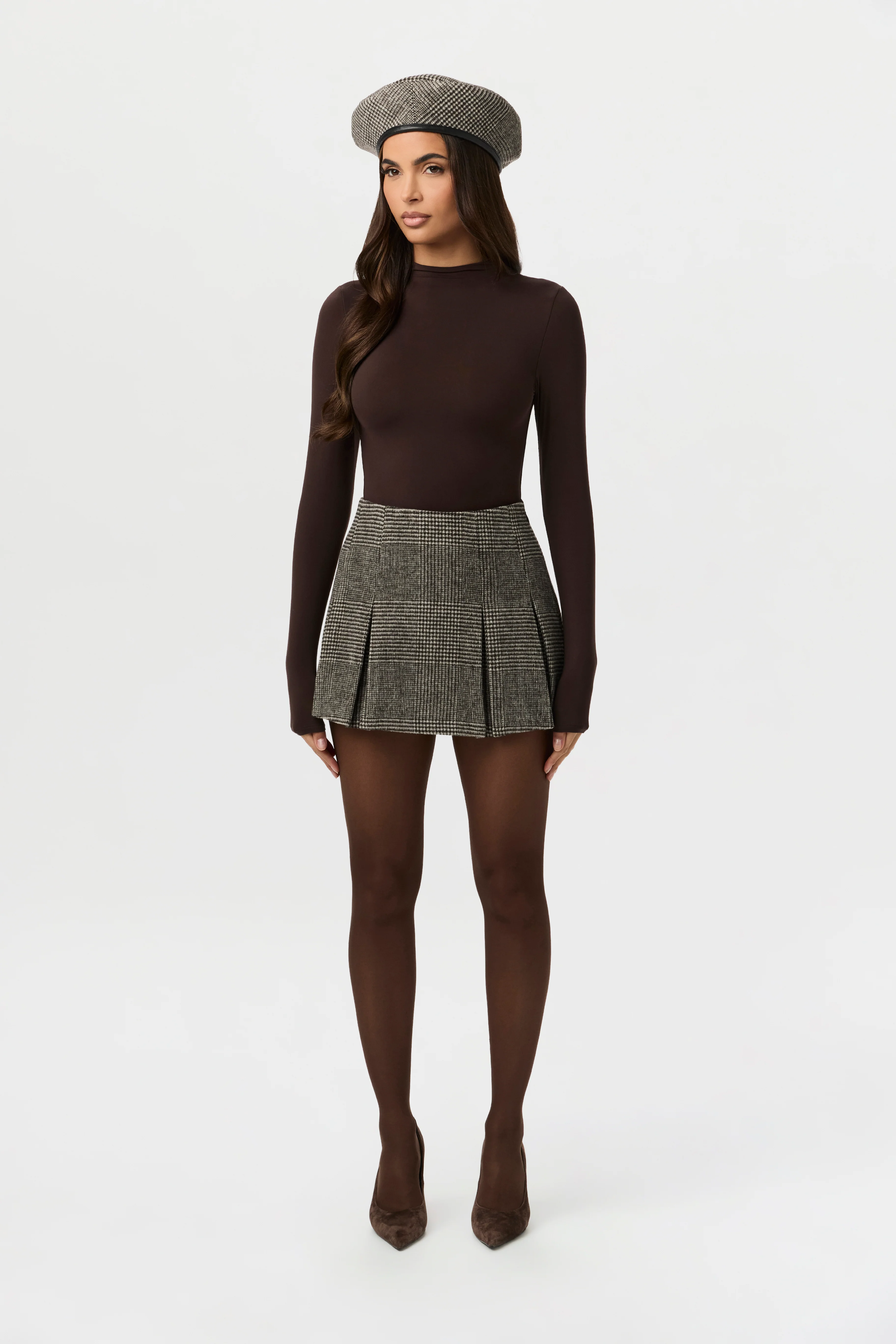 Suited Print Beret - Image 15