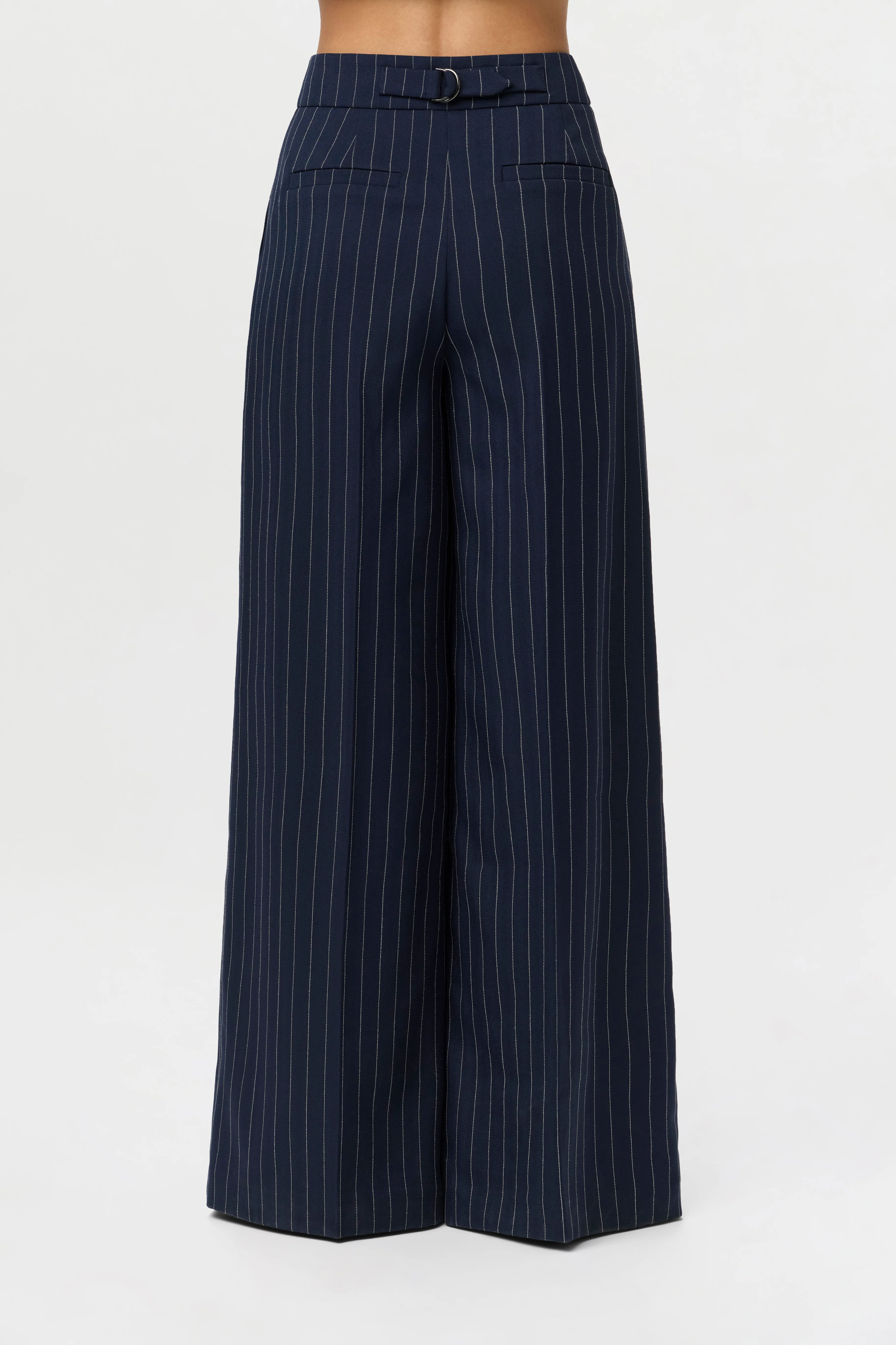 Suiting Pinstripe Wide-Leg Pant - Image 12