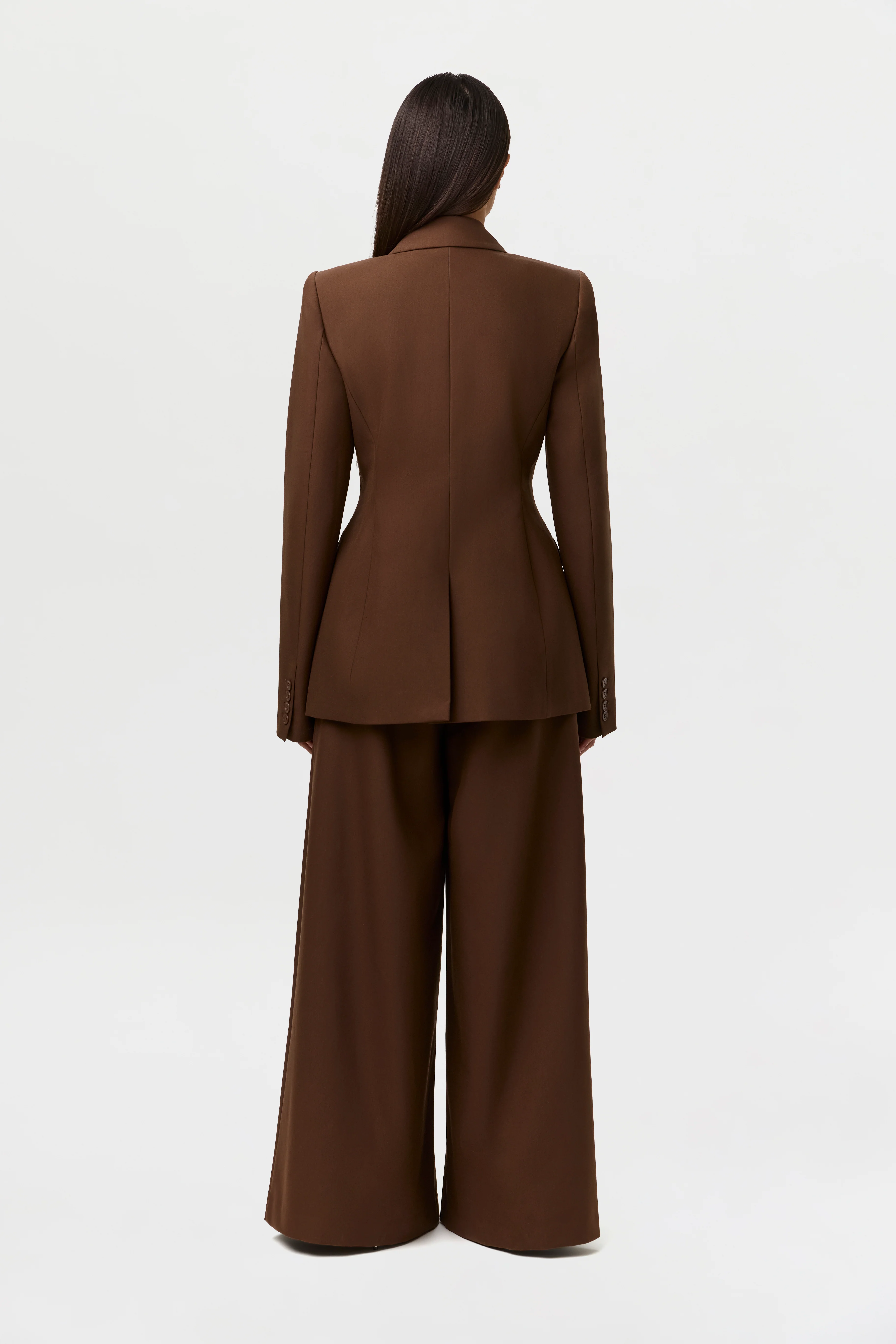 Suiting Pleated Wide-Leg Pant - Image 6