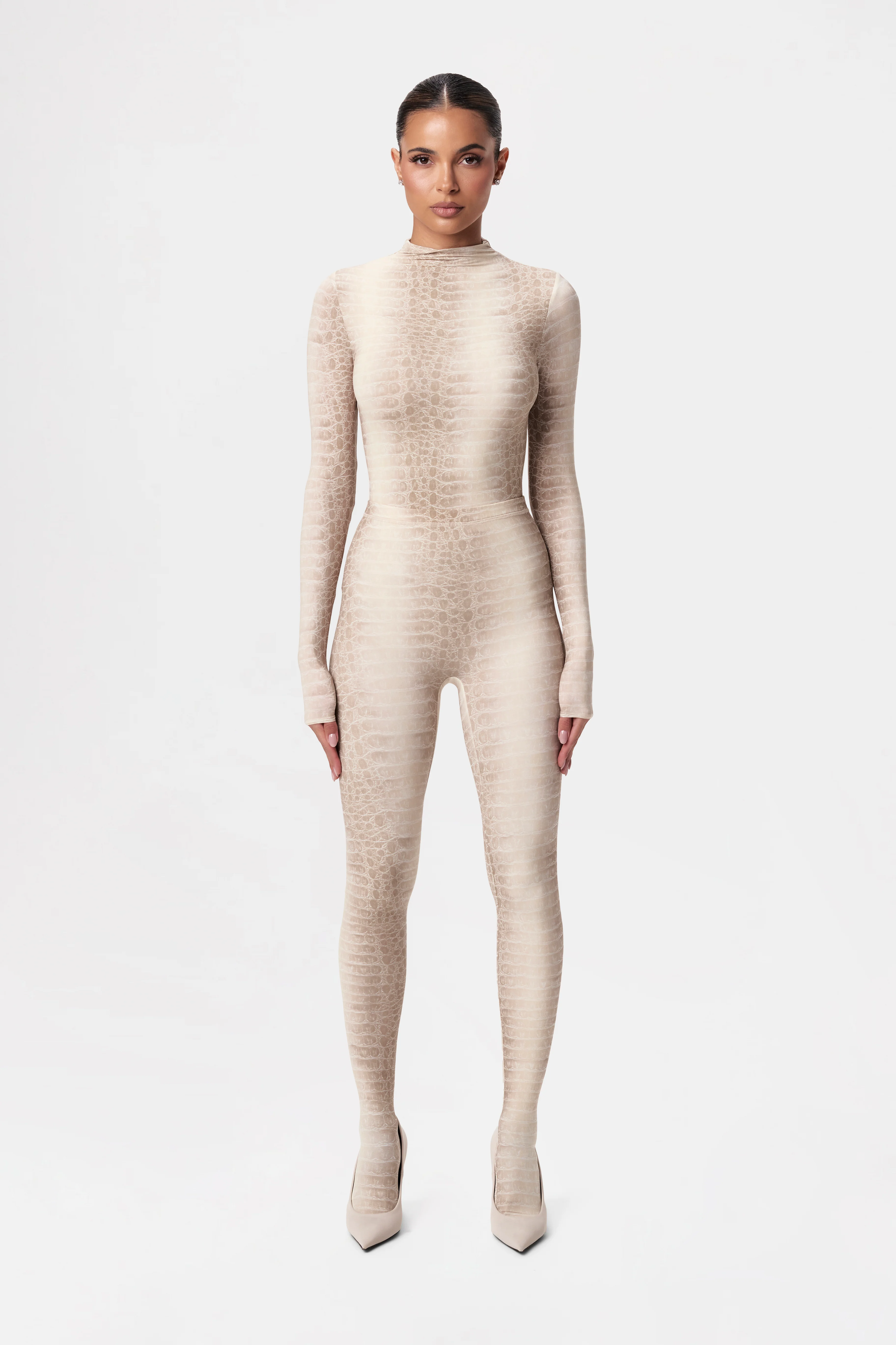 Naked Print Tights - Image 33