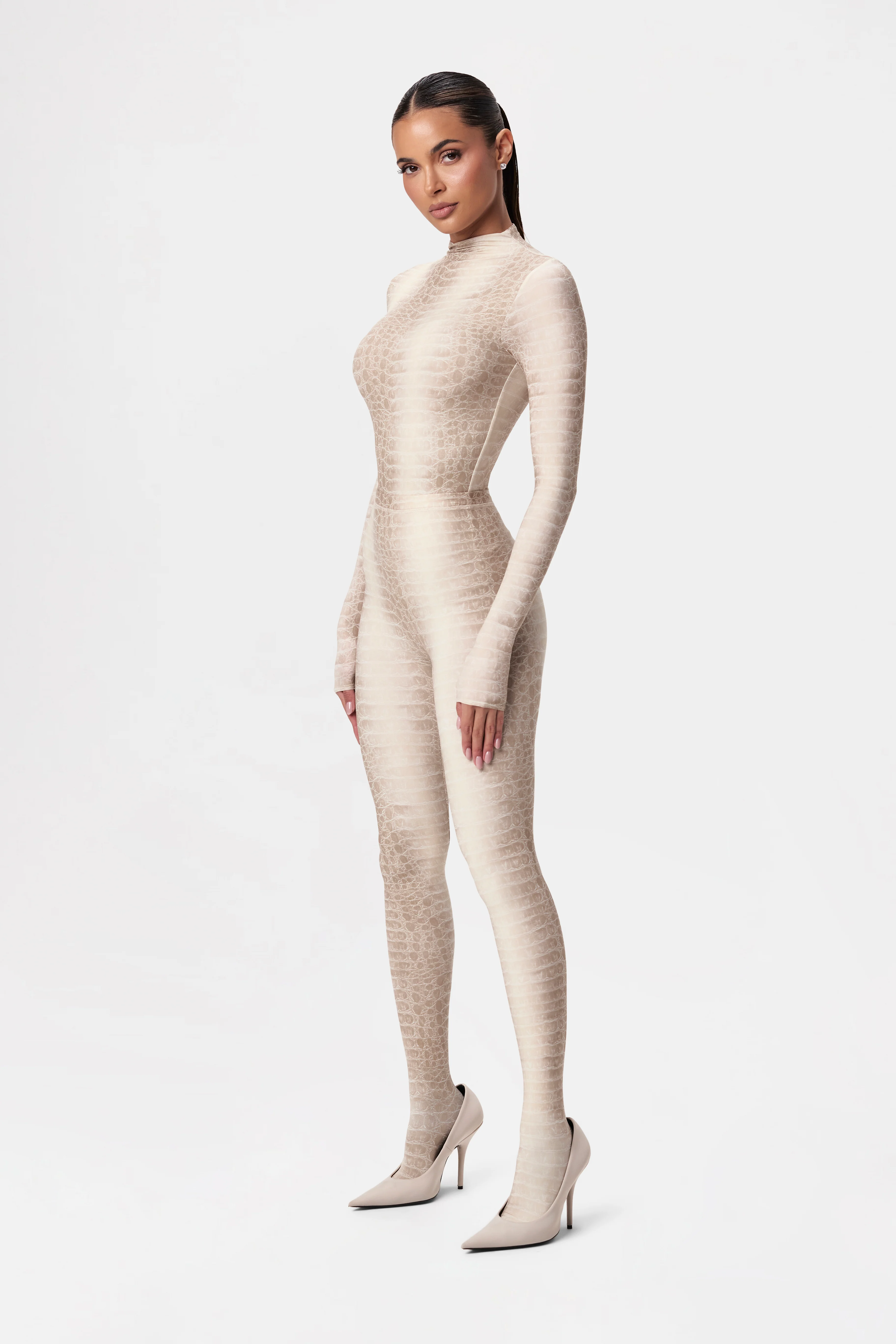 Naked Print Tights - Image 35