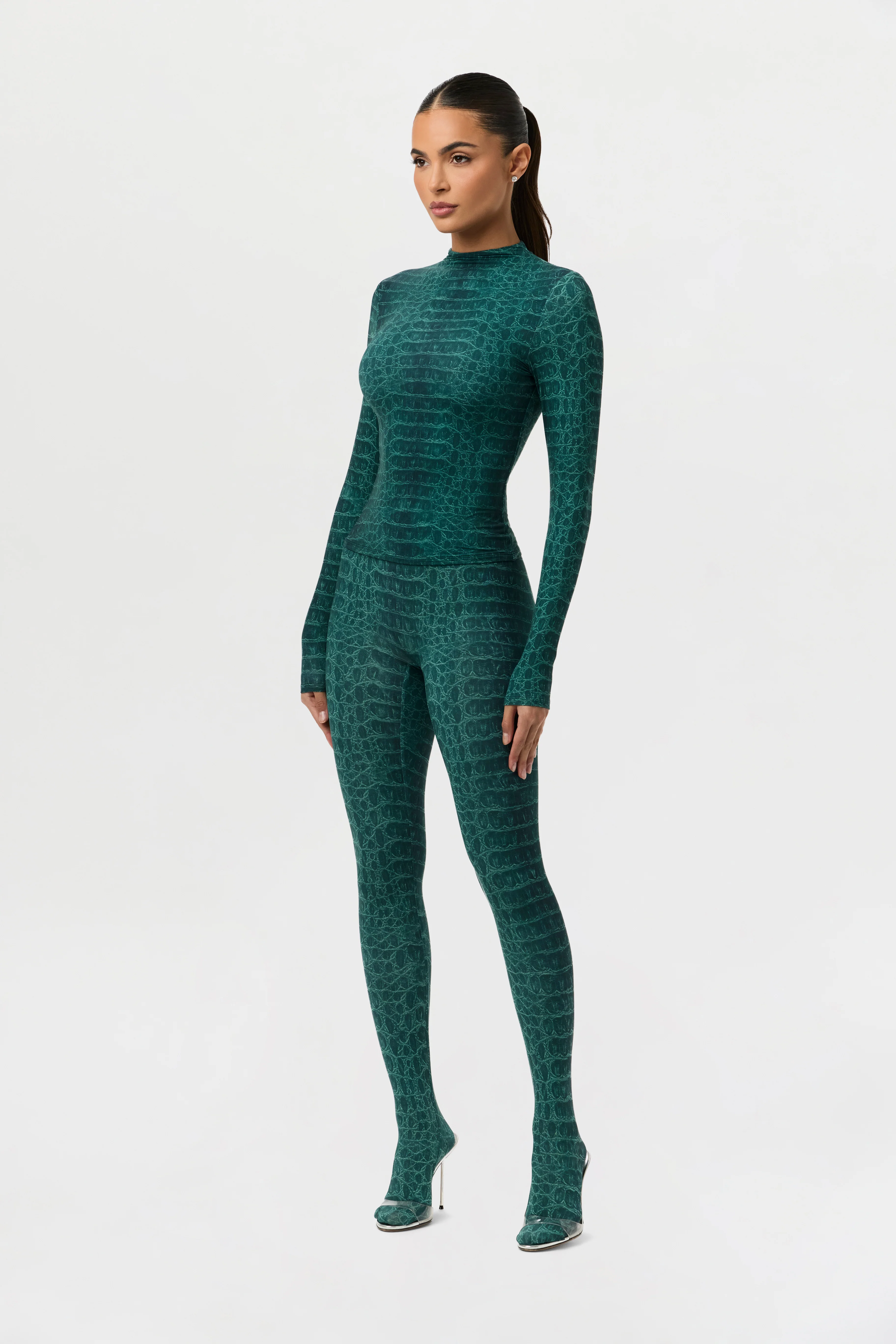 Naked Print Tights - Image 9