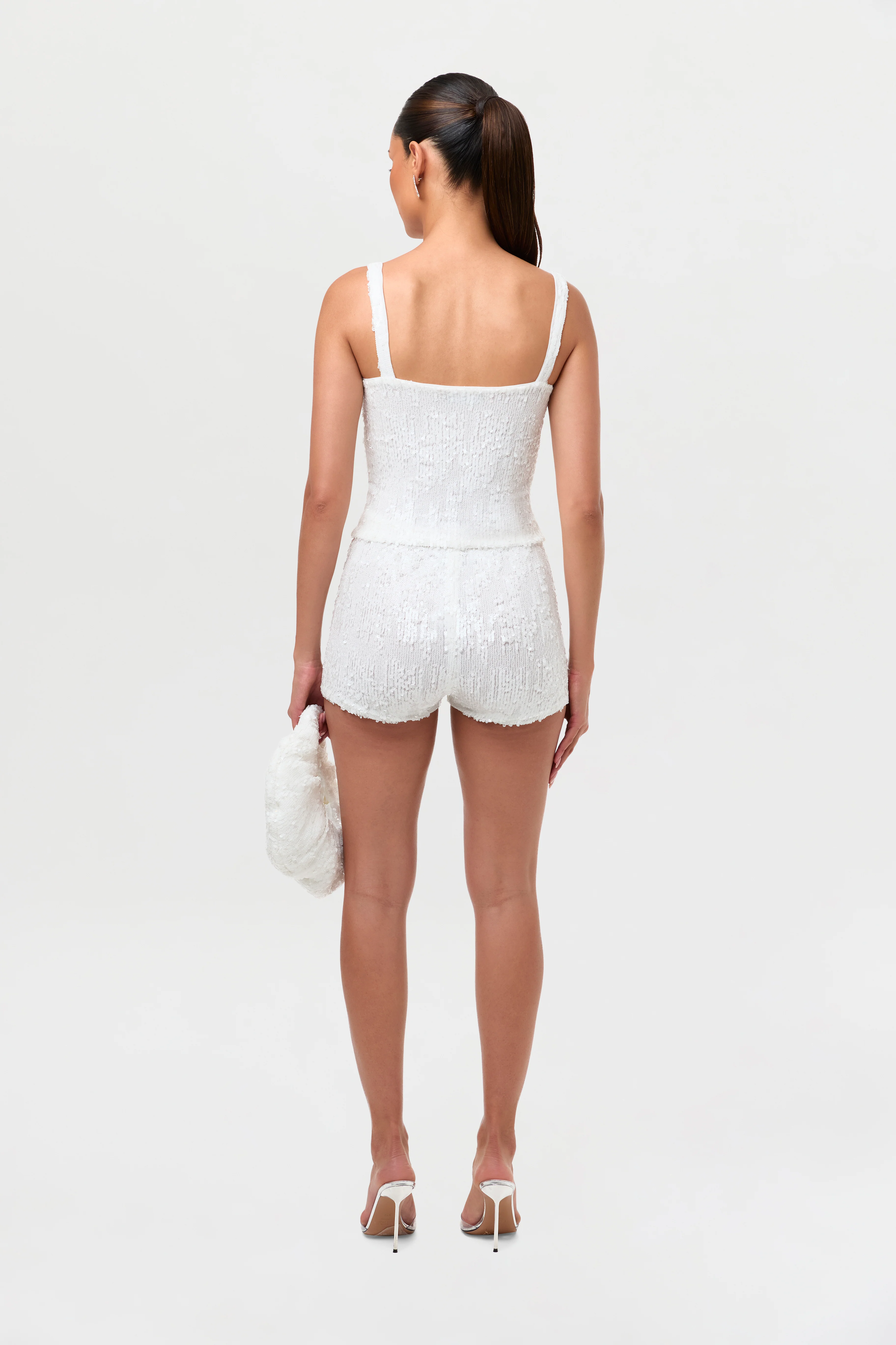 Sequined Hot Pants - Image 7