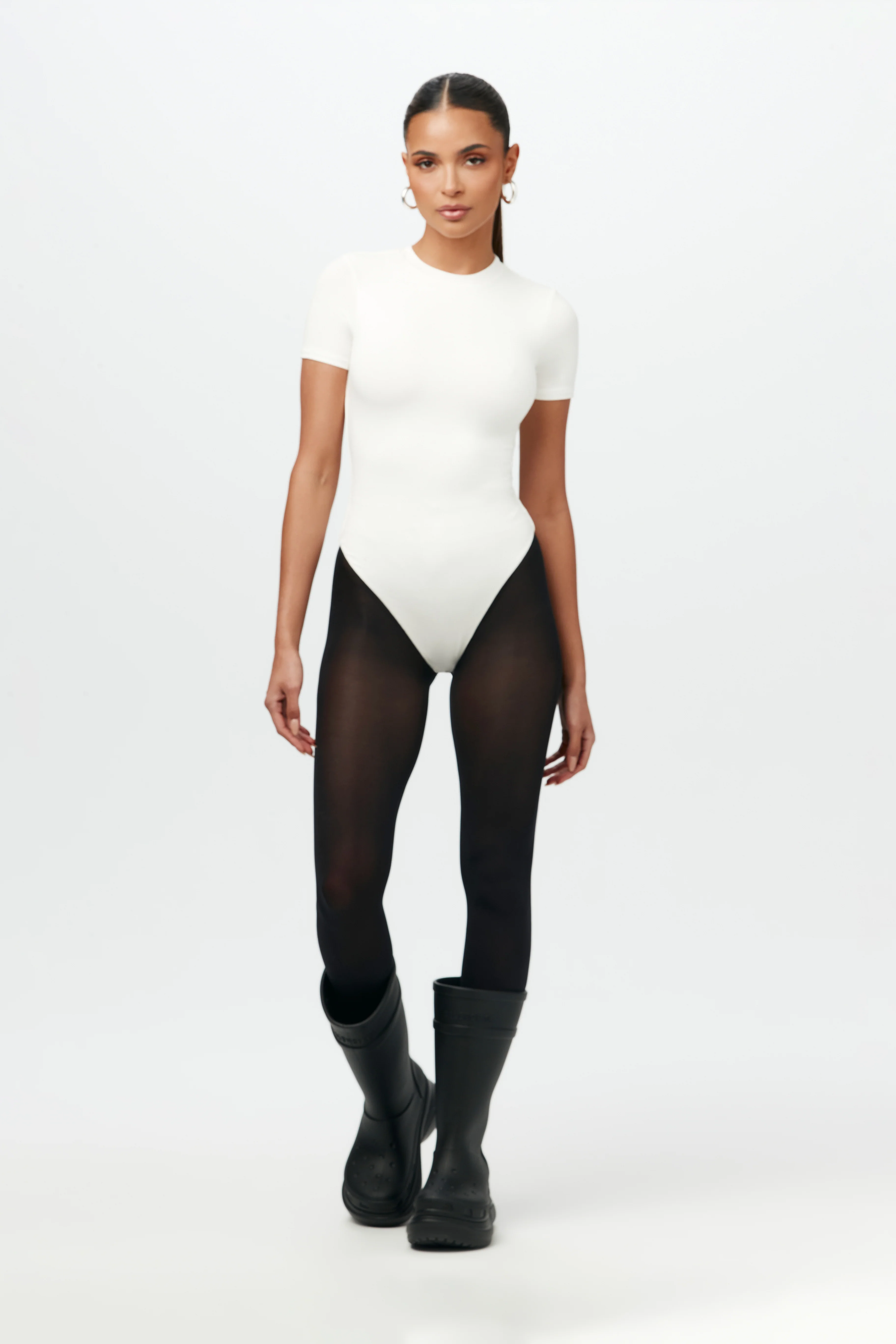 NW Crewneck Short Sleeve Bodysuit - Image 13