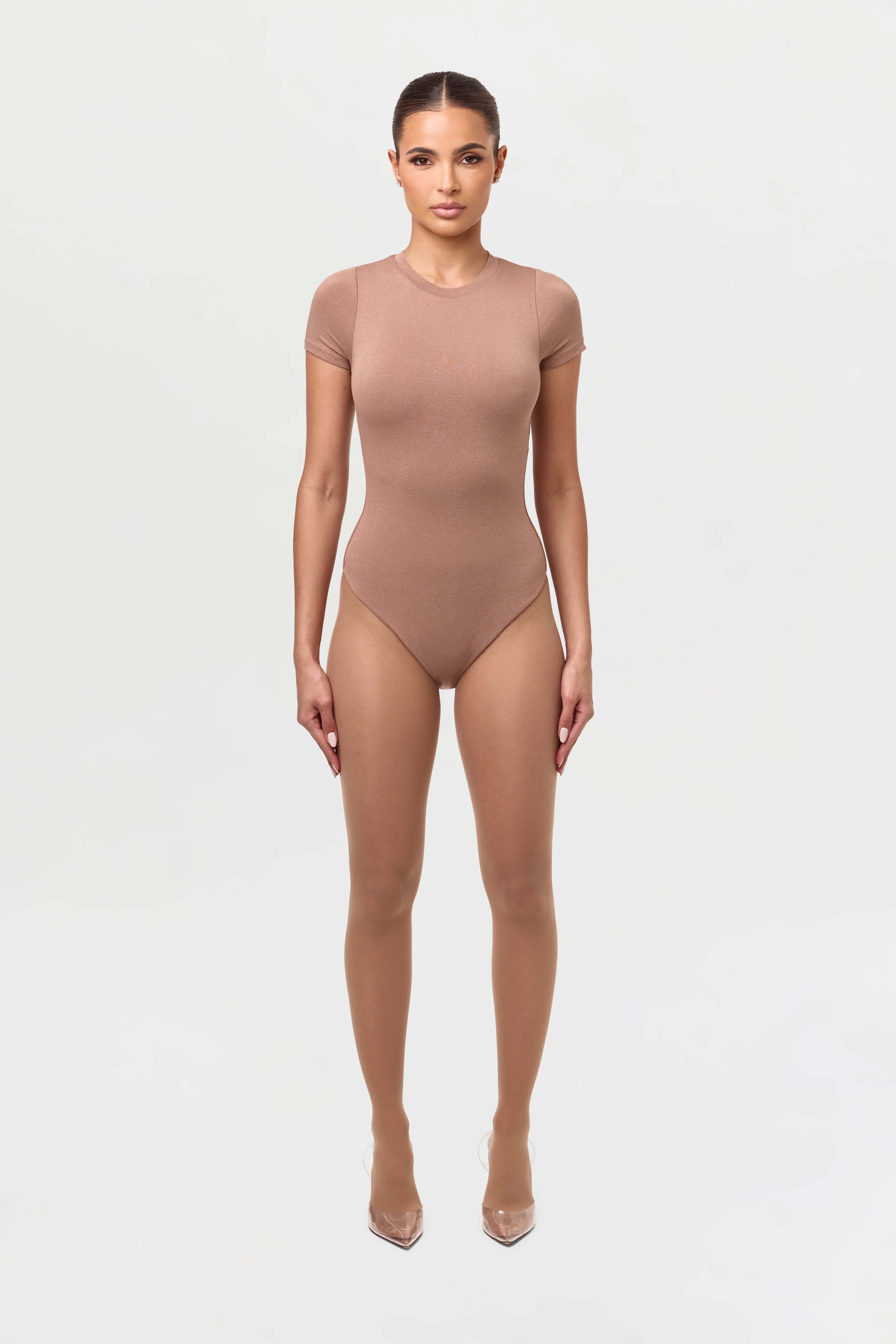 NW Crewneck Short Sleeve Bodysuit - Image 7