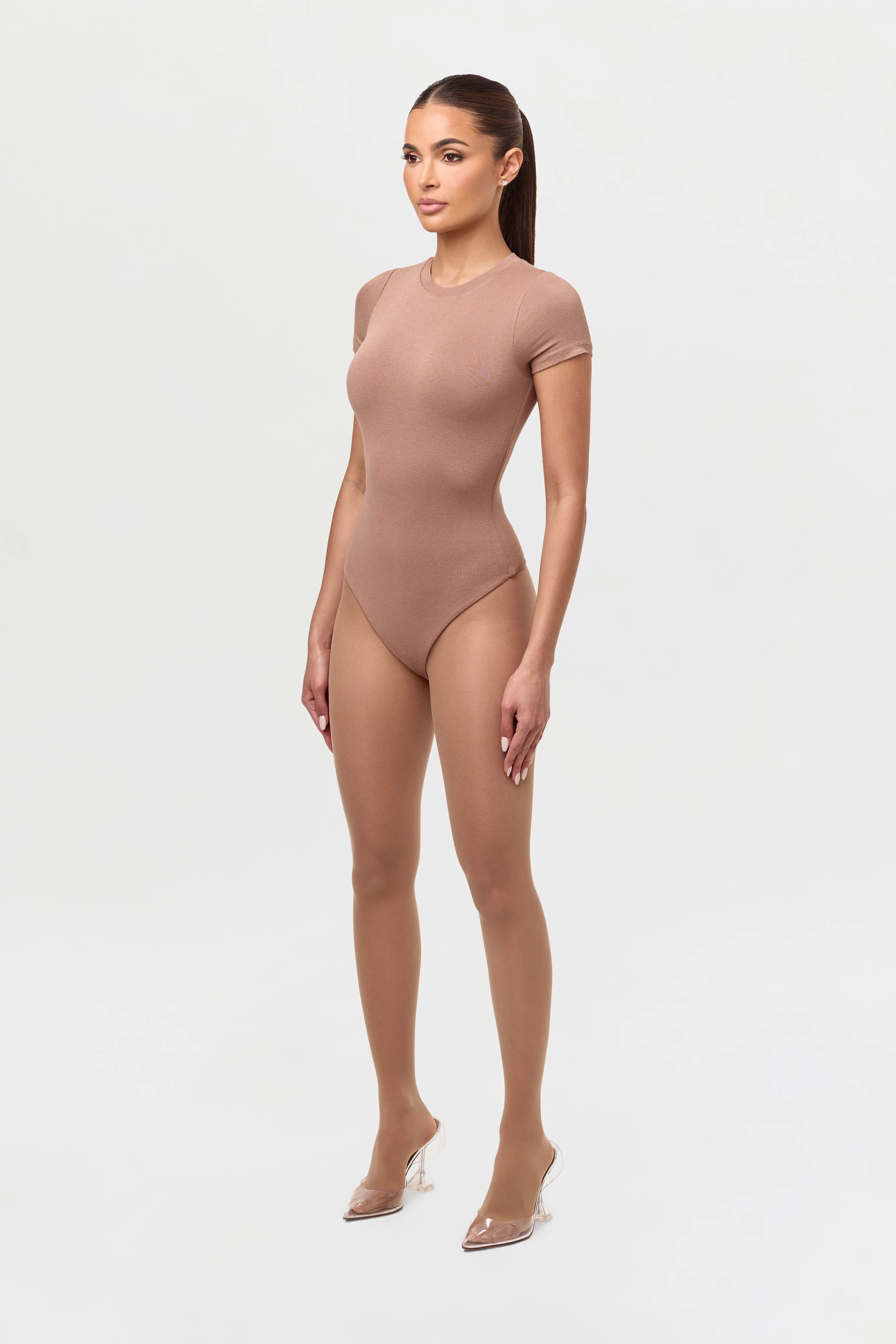 NW Crewneck Short Sleeve Bodysuit - Image 8