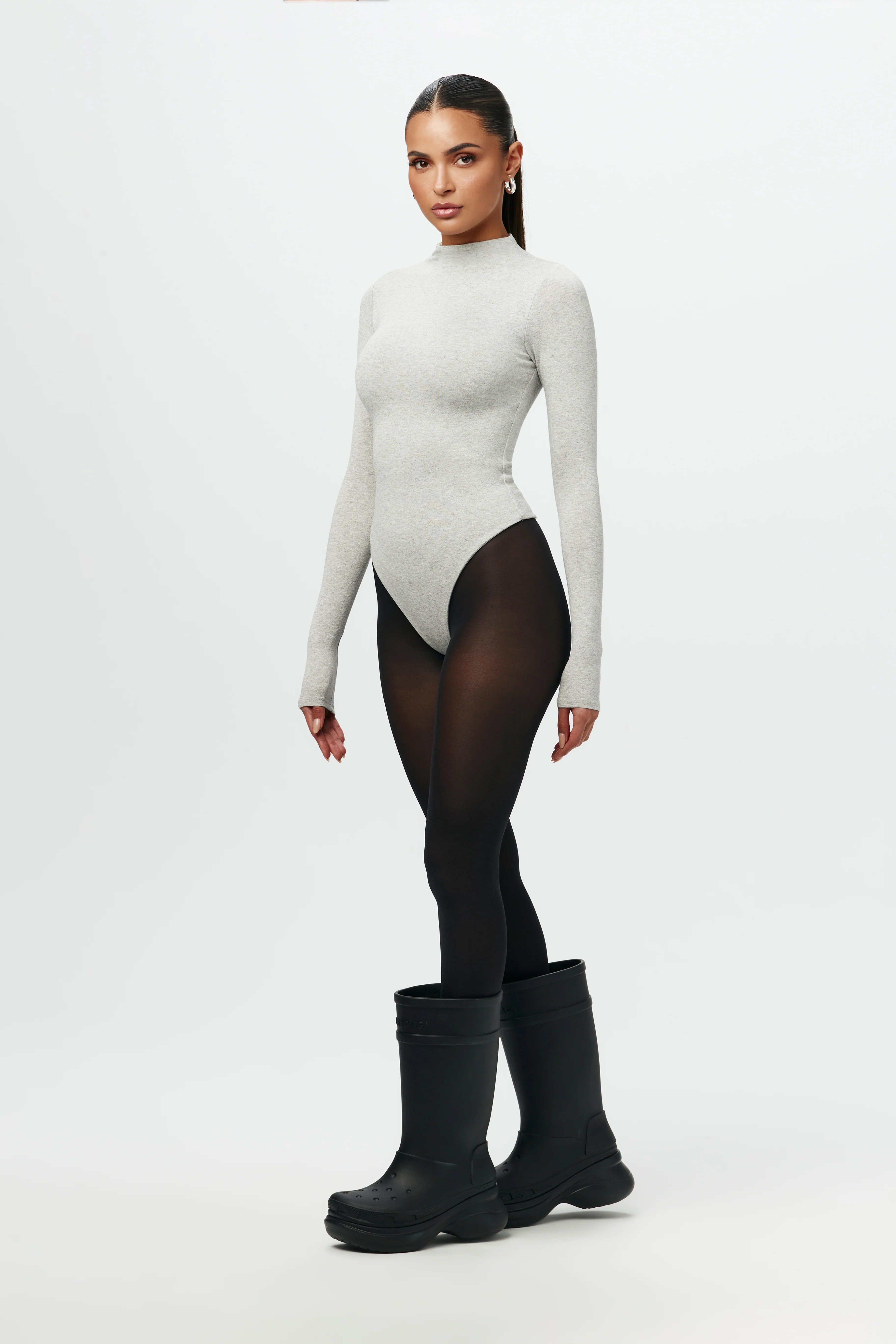 NW Sculpt Mock Neck Bodysuit - Image 10