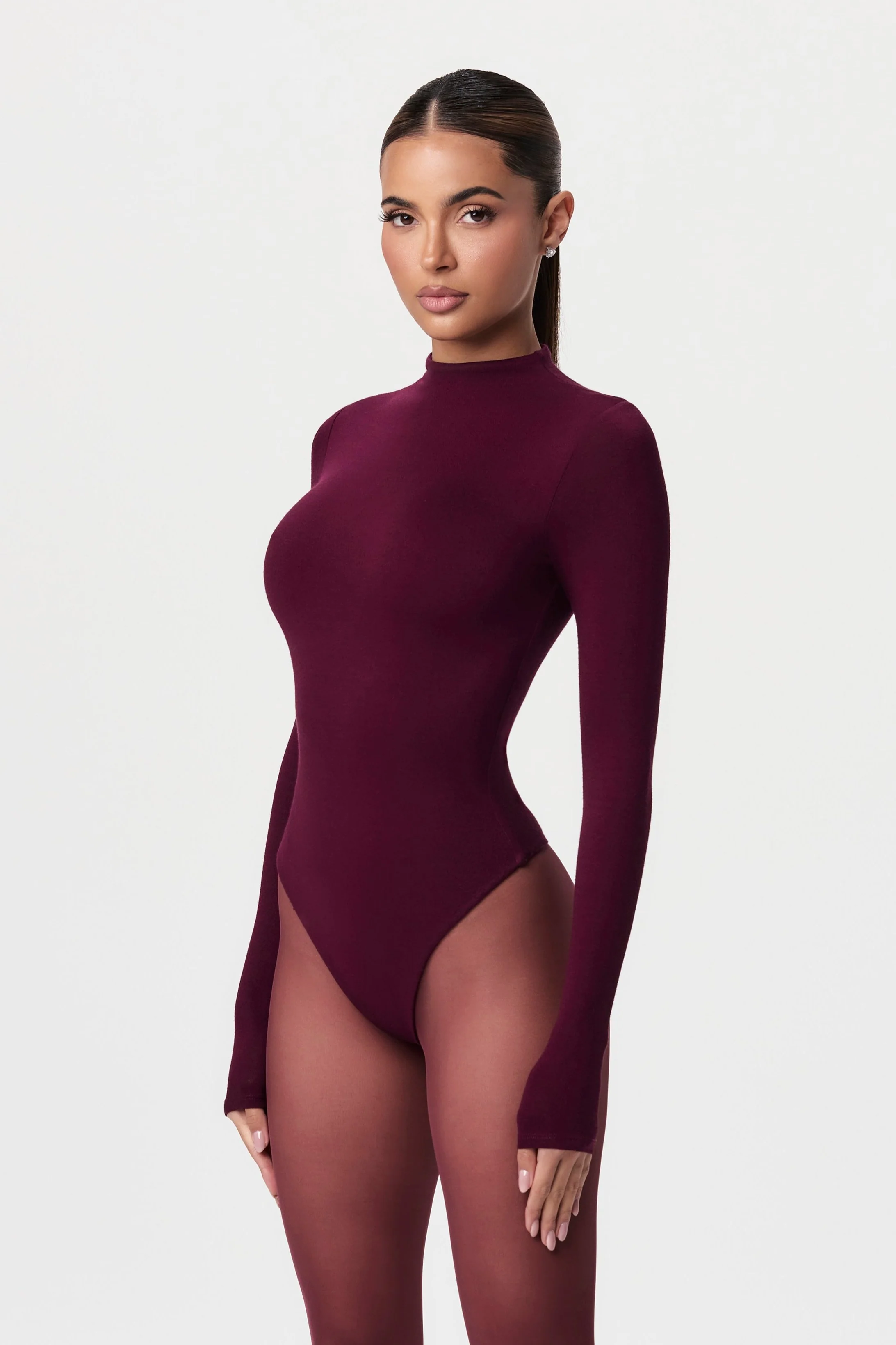 NW Sculpt Mock Neck Bodysuit - Image 17